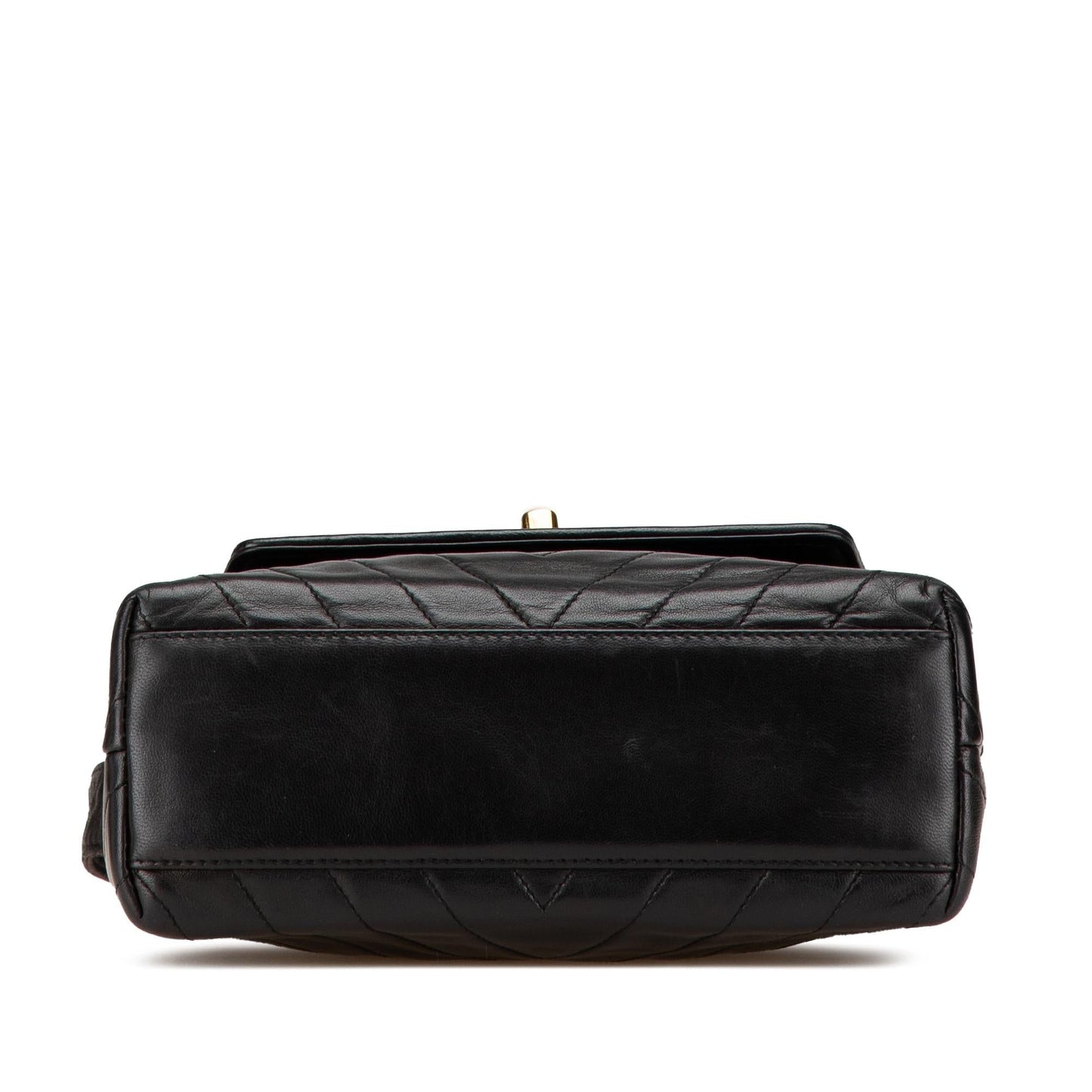 Chanel CC Chevron Lambskin Flap (SHG-heVP0G)