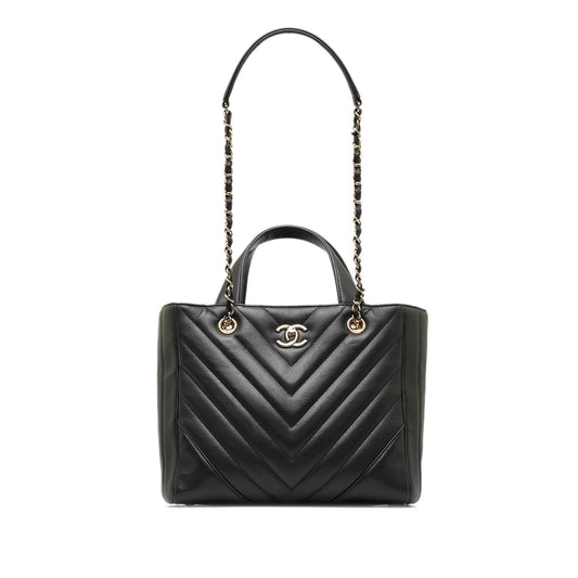 Chanel CC Chevron Satchel (SHG-i1tMSM)
