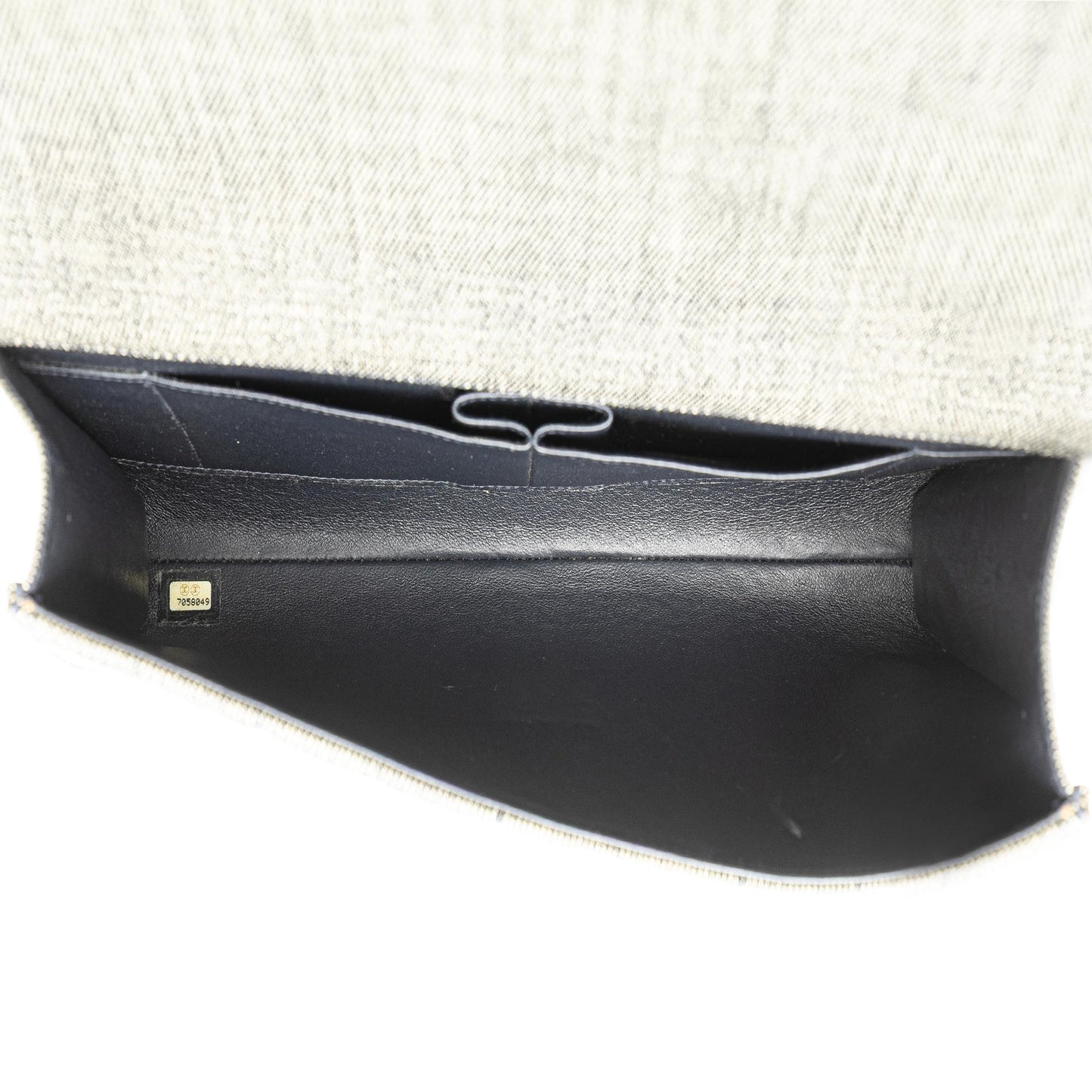 Chanel CC Choco Bar Denim Chain Flap