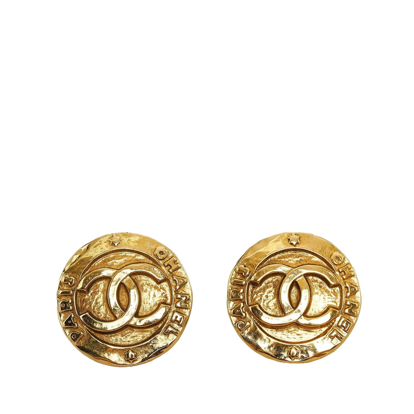 Chanel CC Clip-On Earrings (SHG-5otTcM)