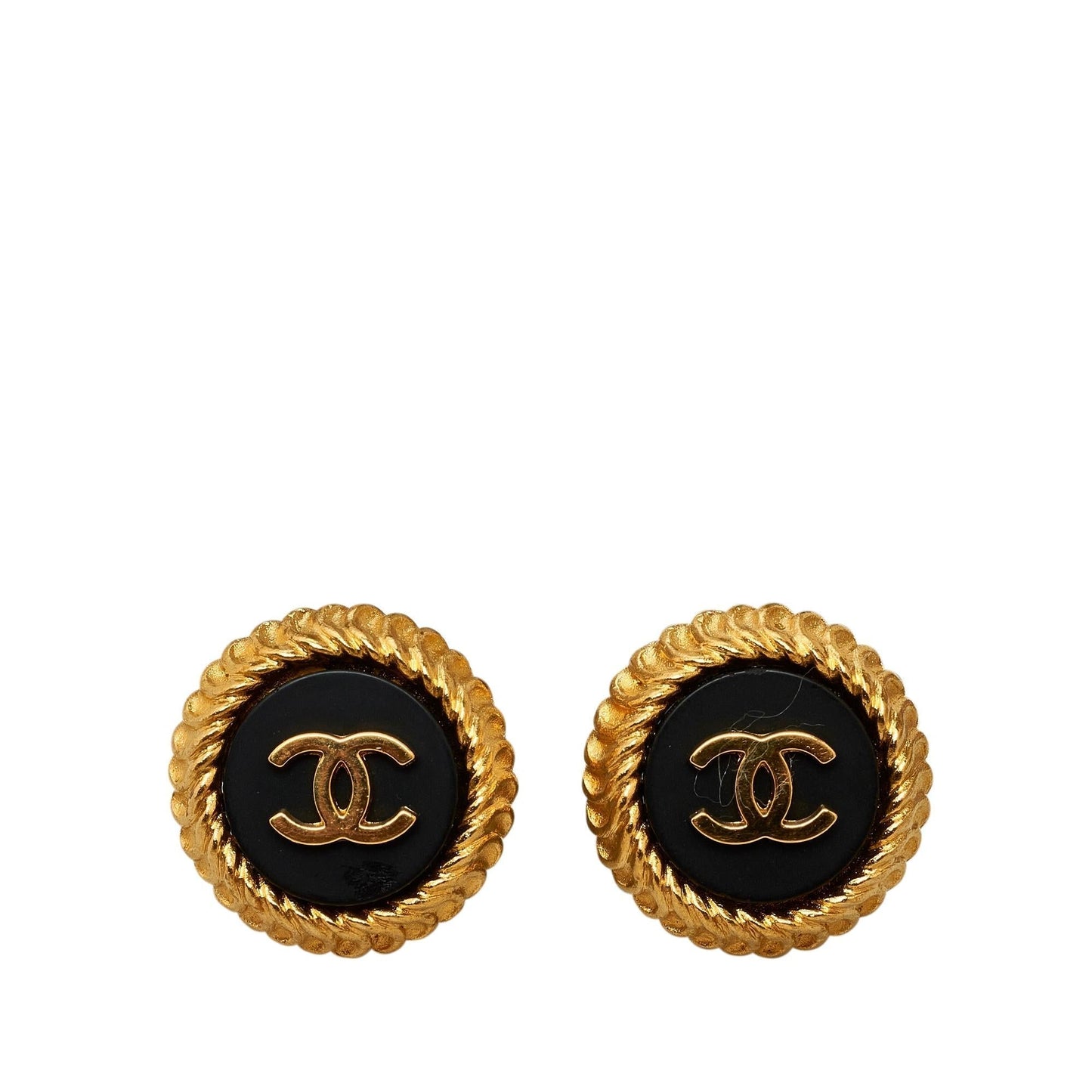 Chanel CC Clip On Earrings