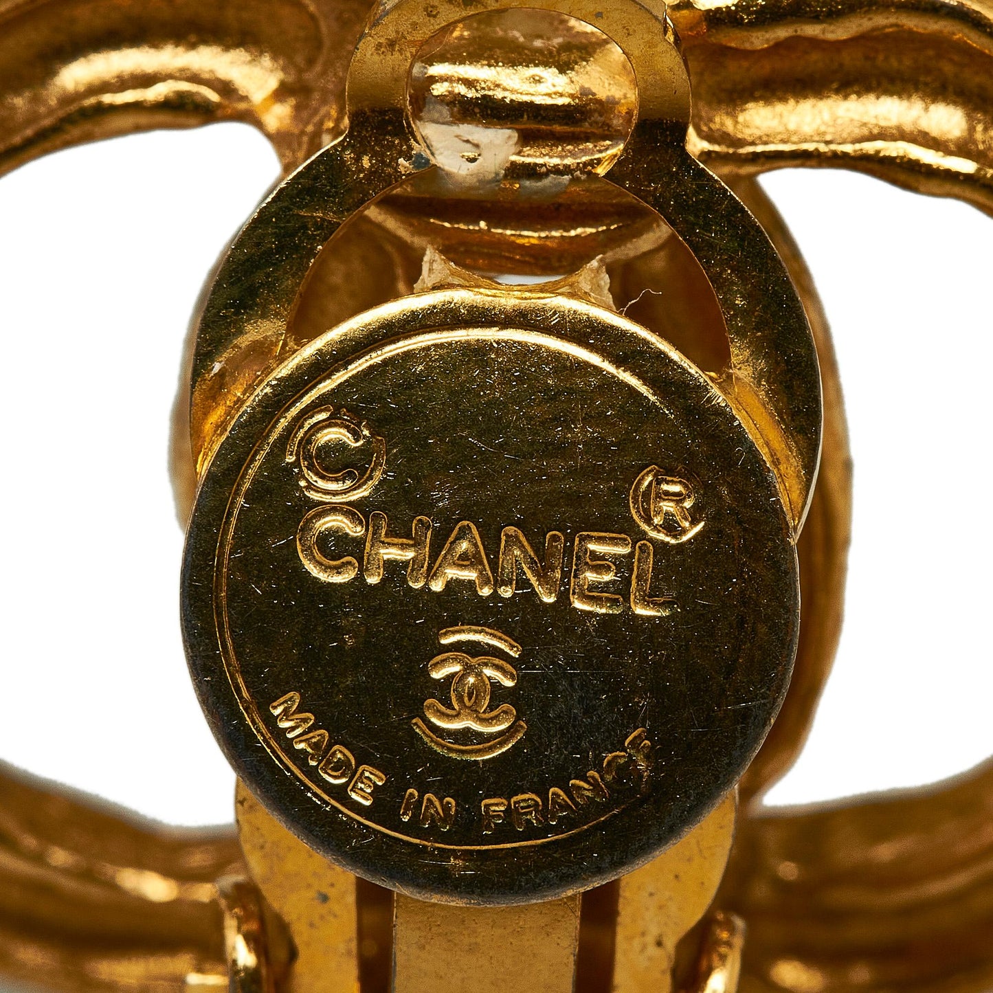 Chanel CC Clip-On Earrings