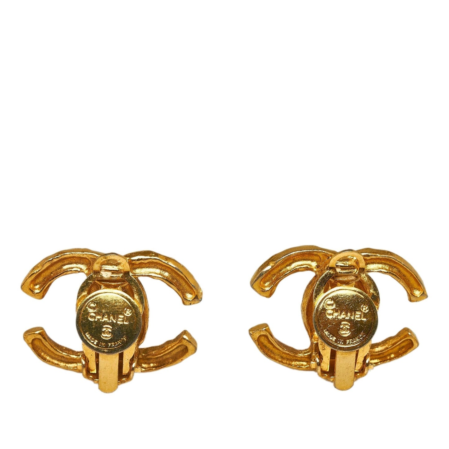 Chanel CC Clip-On Earrings