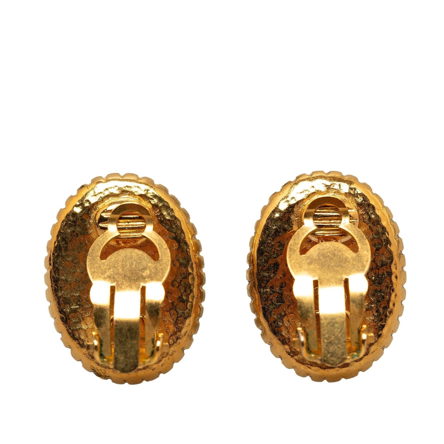 Chanel CC Clip On Earrings (SHG-OIkK7v)