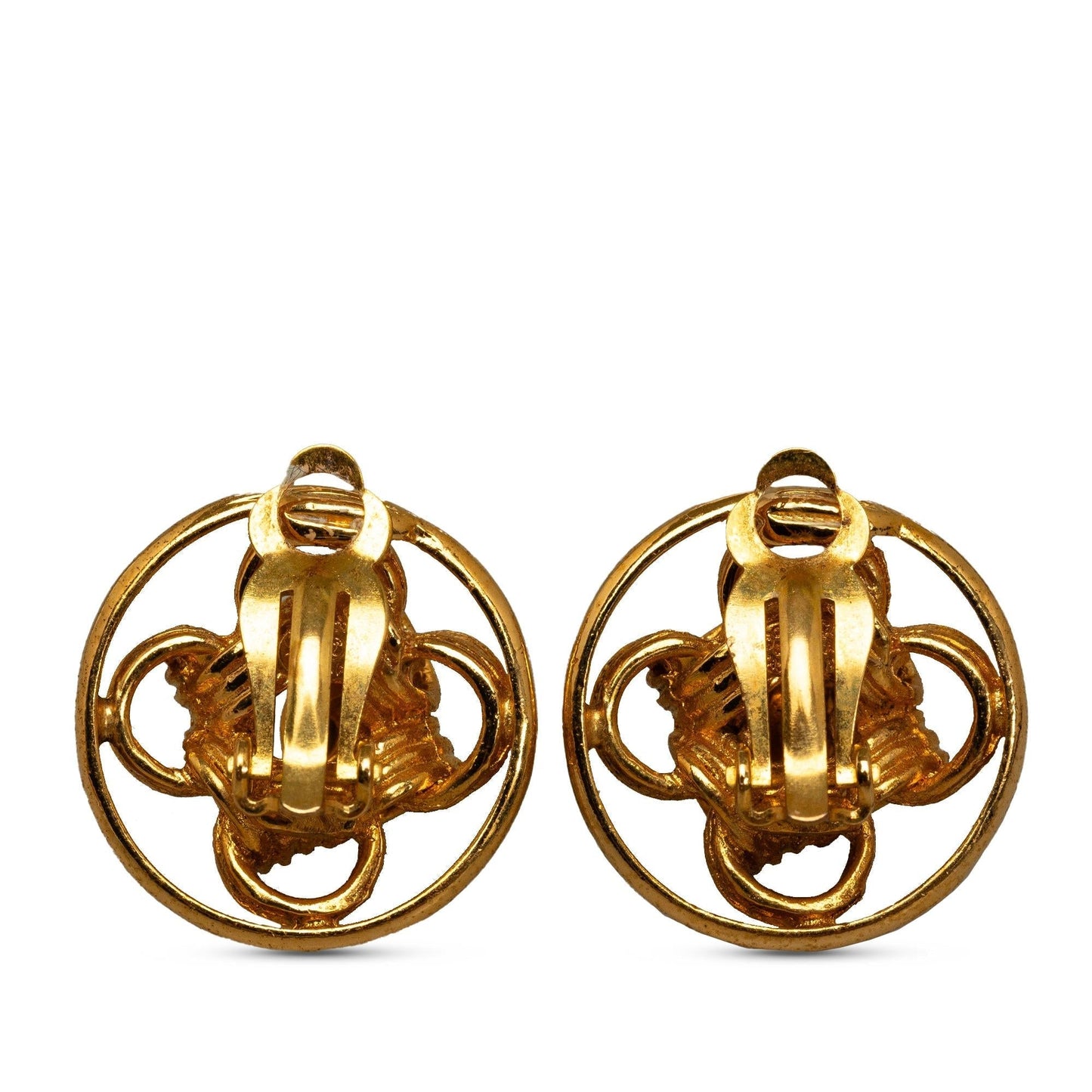 Chanel CC Clip On Earrings (SHG-Y9qhxd)