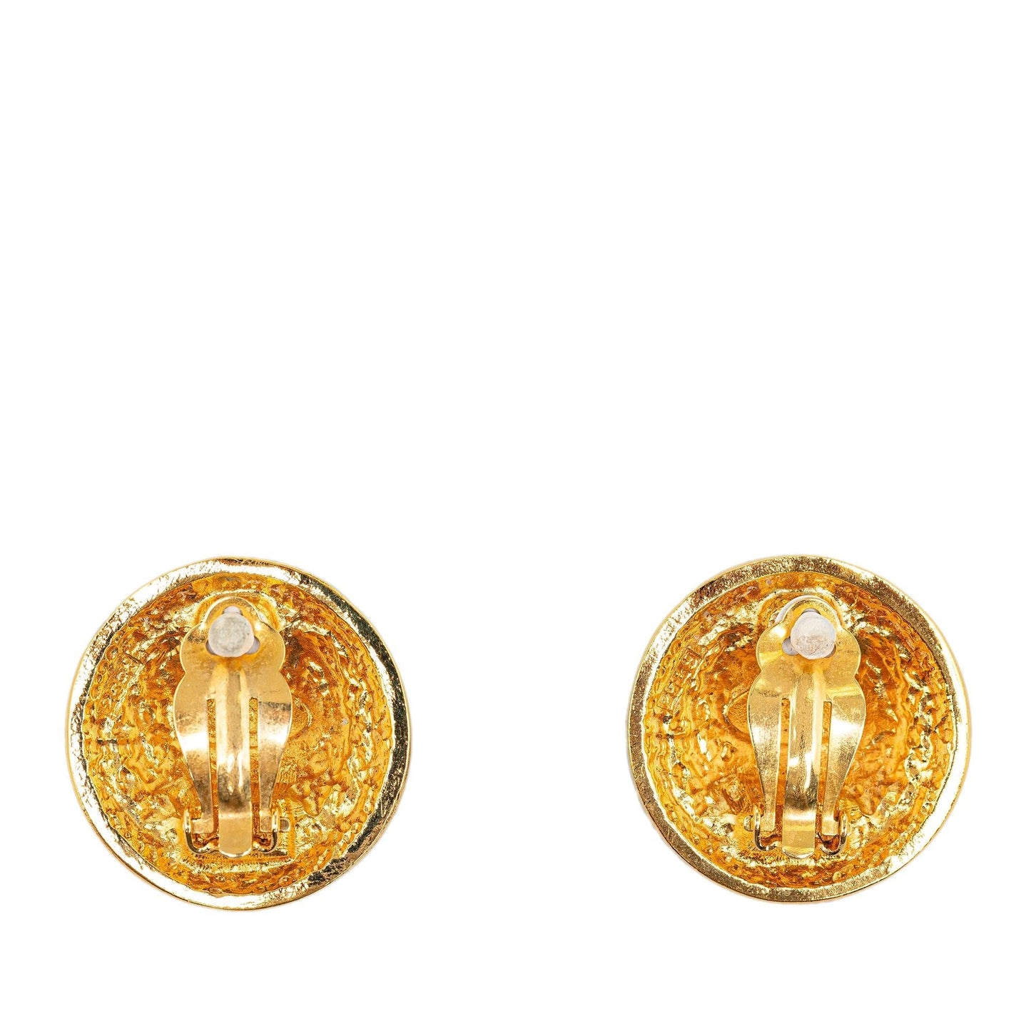 Chanel CC Clip On Earrings (SHG-CQgDDn)