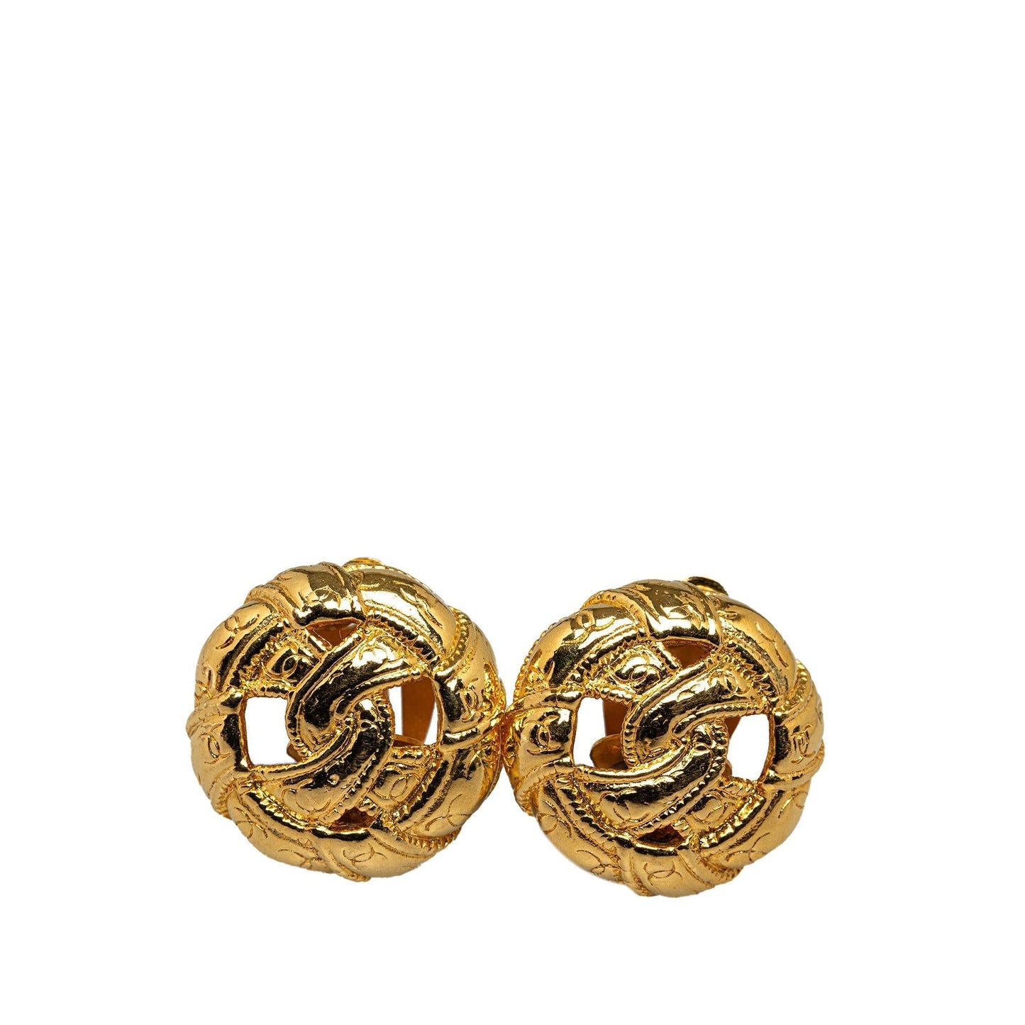 Chanel CC Clip On Earrings (SHG-i5bzn1)
