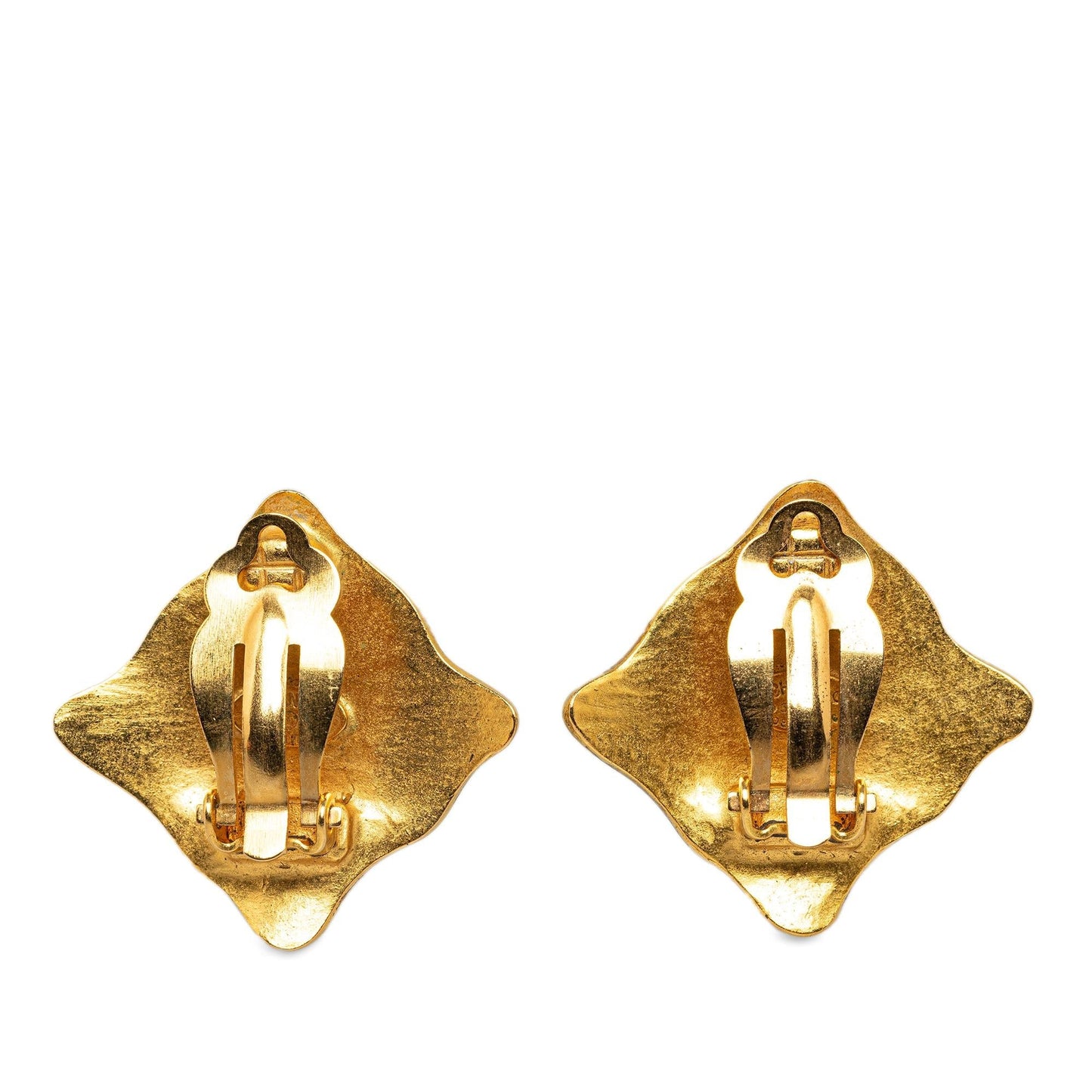 Chanel CC Clip On Earrings