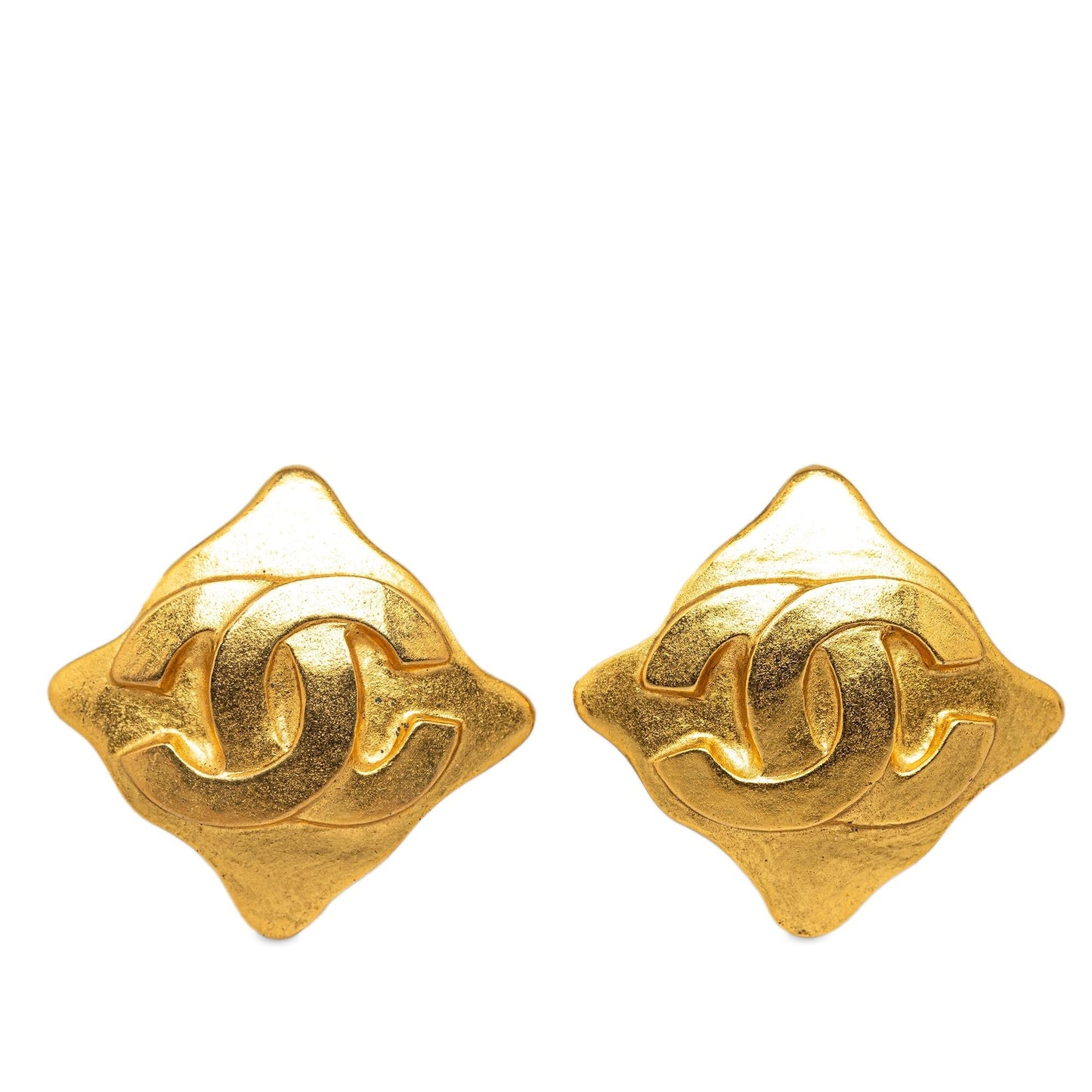 Chanel CC Clip On Earrings