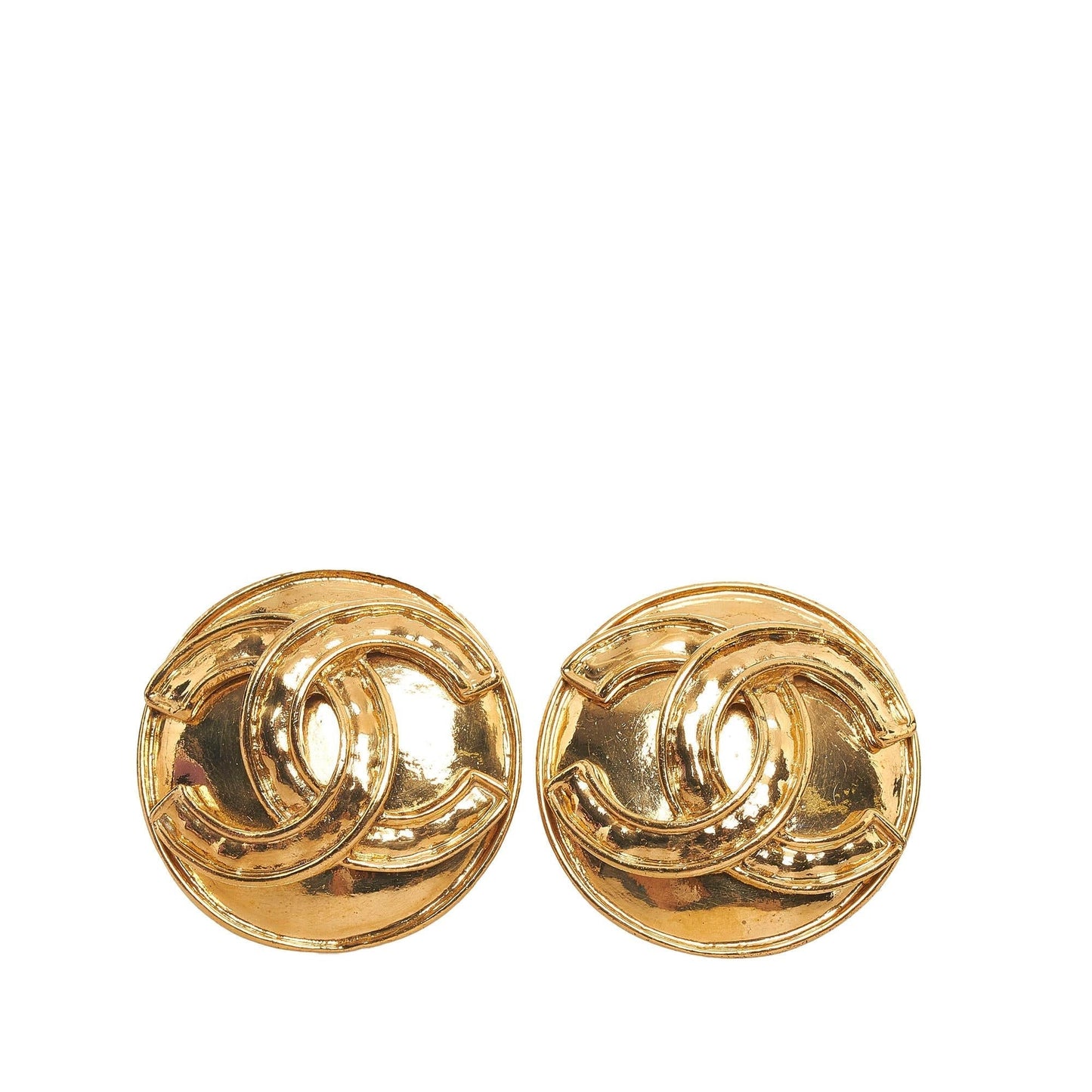 Chanel CC Clip-on Earrings (SHG-6kIiwx)