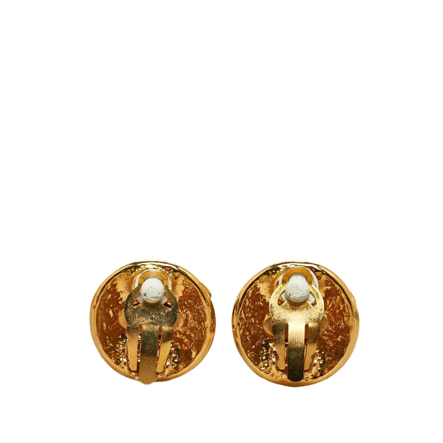Chanel CC Clip on Earrings