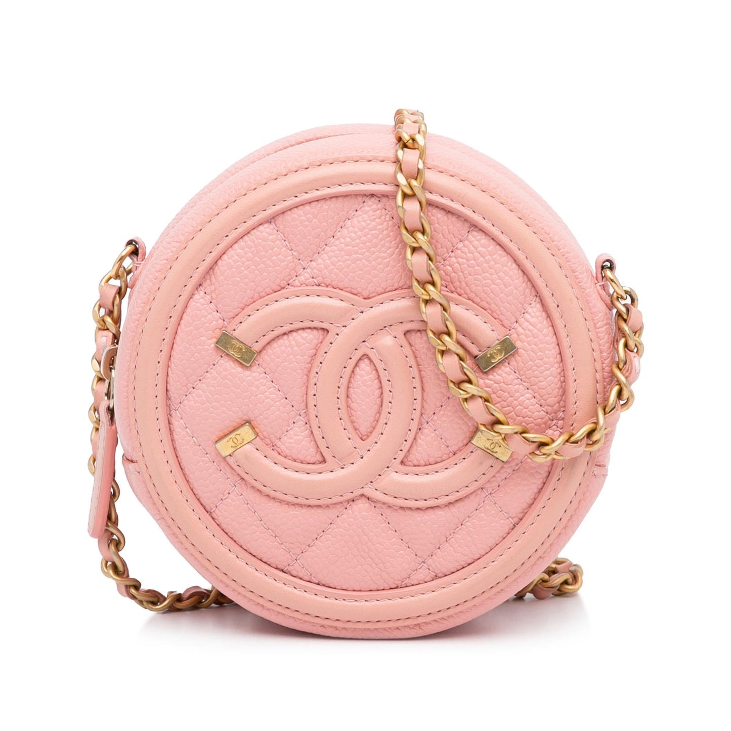 Chanel CC Filigree Crossbody Bag (SHG-LgIWWd)