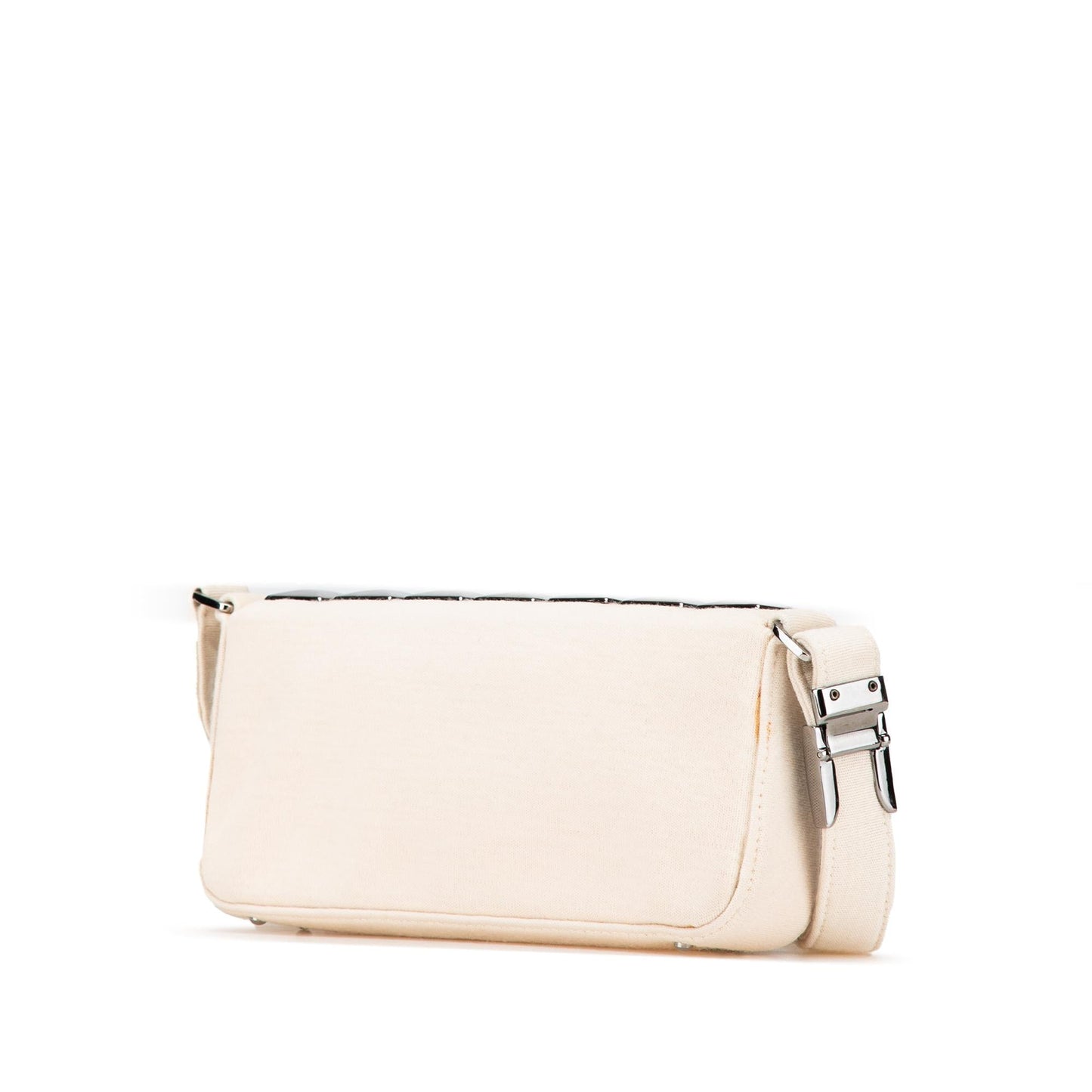 Chanel CC Jersey Pyramid Stud Flap (SHG-E3QMwv)
