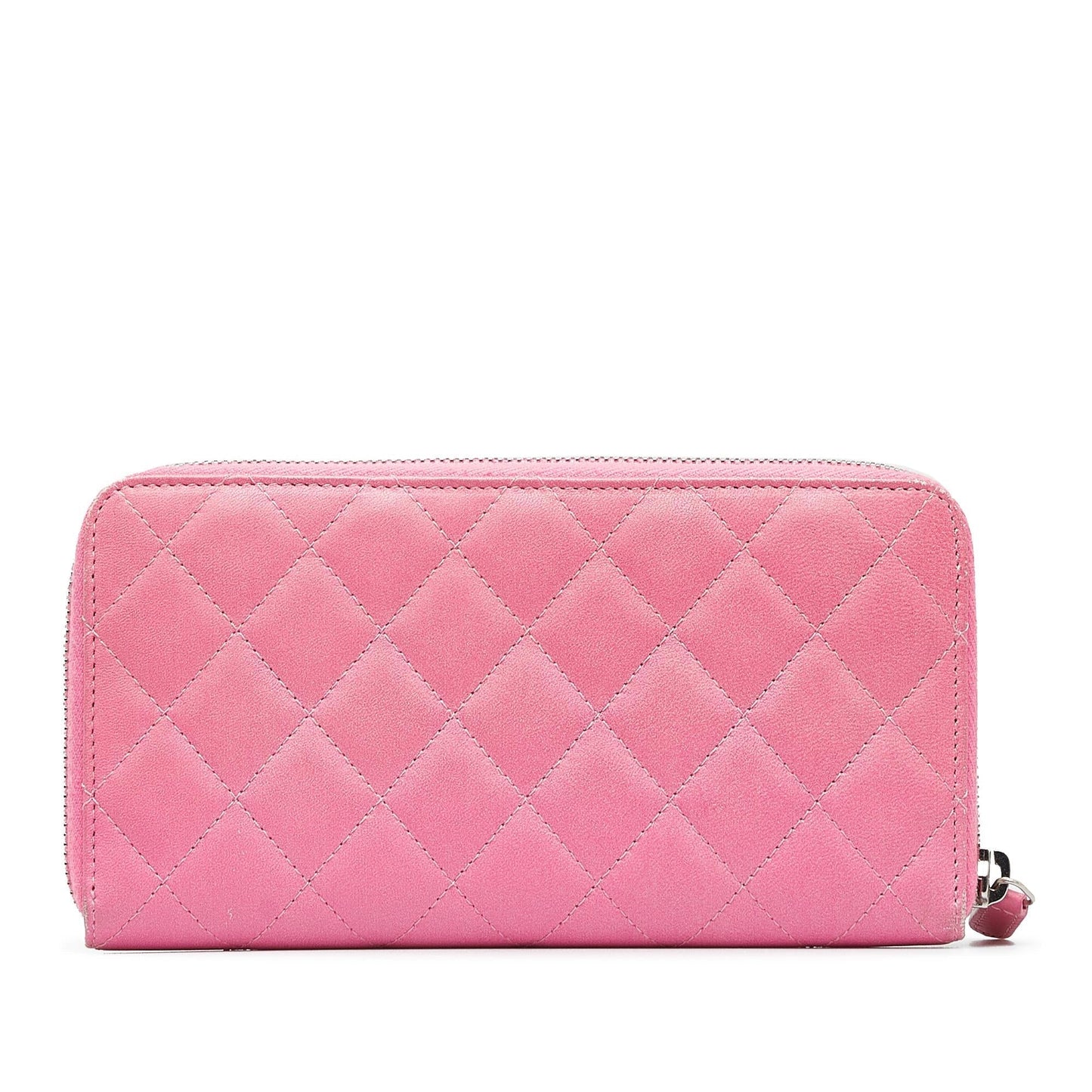 Chanel CC Lambskin Ombre Zippy Wallet (SHG-TlWg5V)