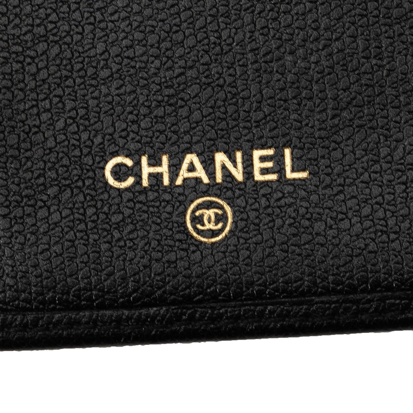 Chanel CC Leather Bifold Wallet (SHG-rzxdAh)