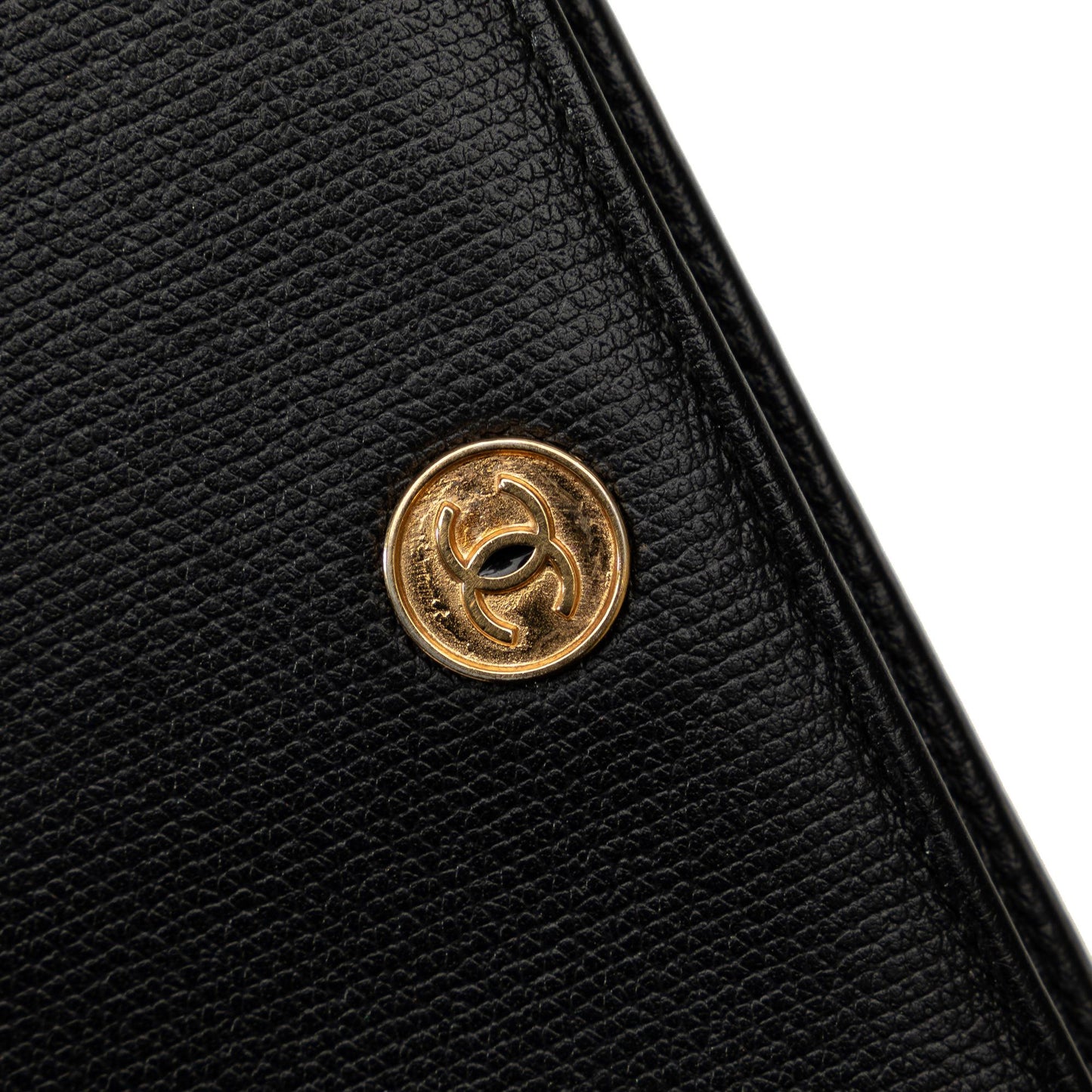 Chanel CC Leather Bifold Wallet (SHG-rzxdAh)