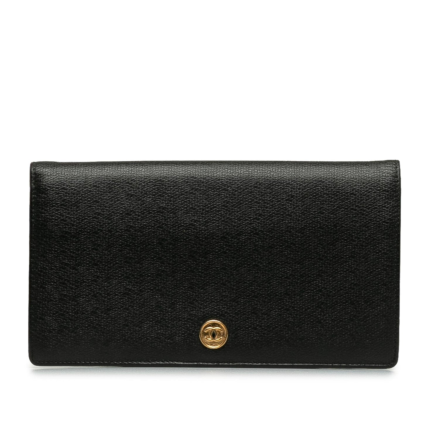 Chanel CC Leather Bifold Wallet (SHG-rzxdAh)