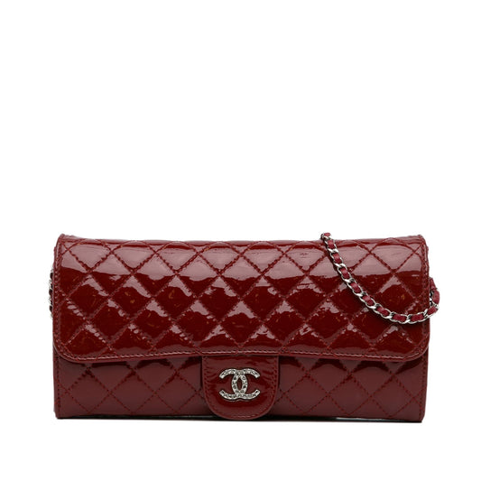 Chanel CC Patent Wallet on Chain (SHG-K4e0Hd)