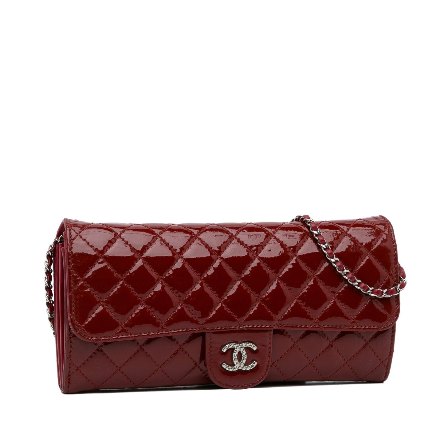 Chanel CC Patent Wallet on Chain (SHG-K4e0Hd)