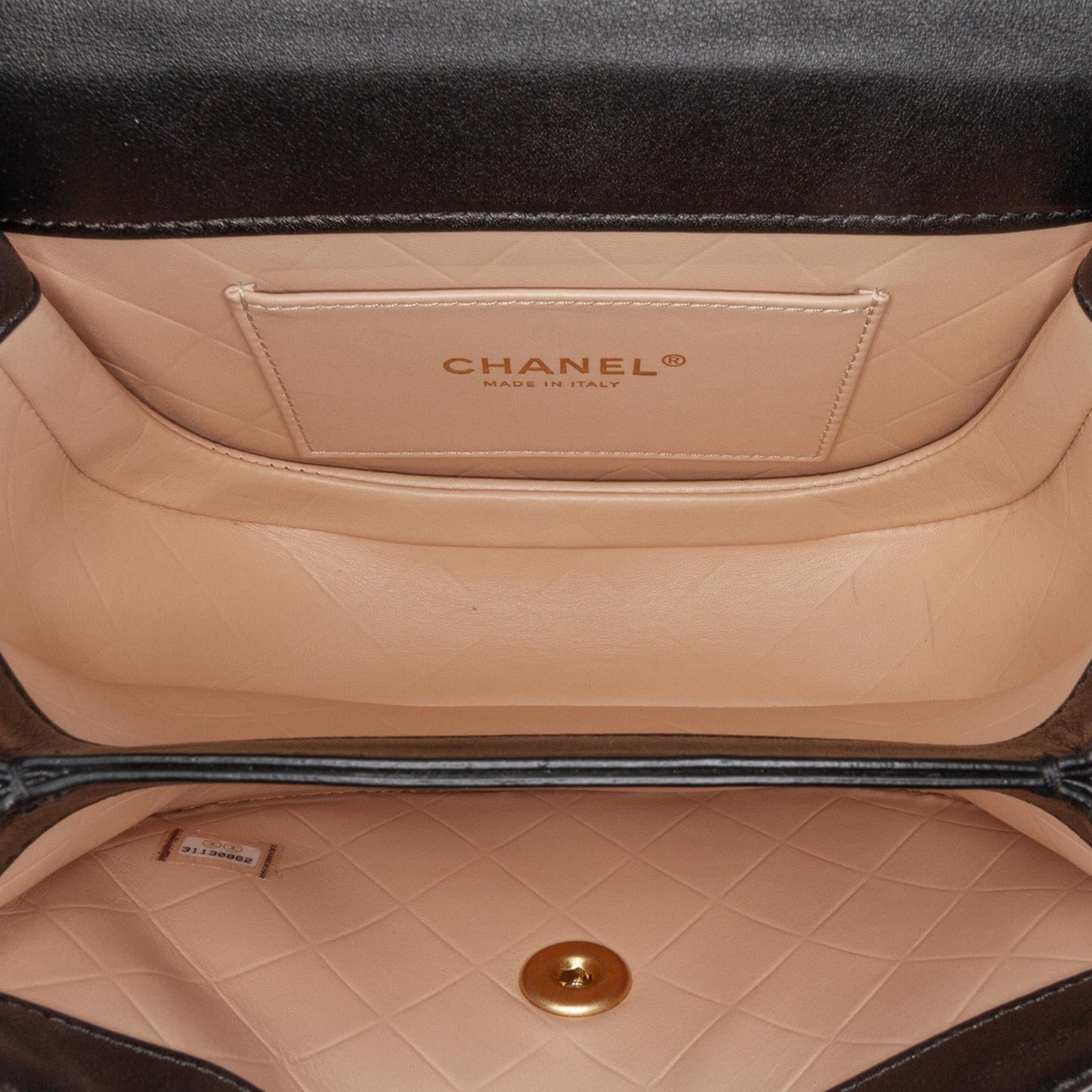 Chanel CC Quilted Calfskin Round Moon Messenger Flap (SHG-73W0oy)