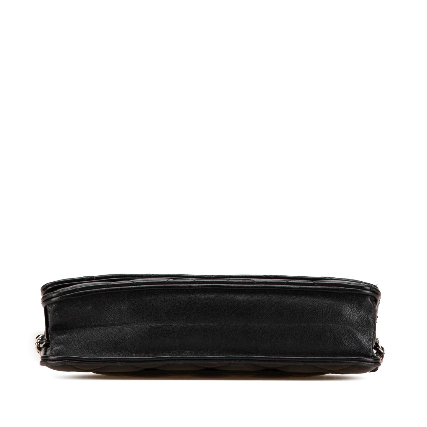 Chanel CC Quilted Lambskin Wallet On Chain
