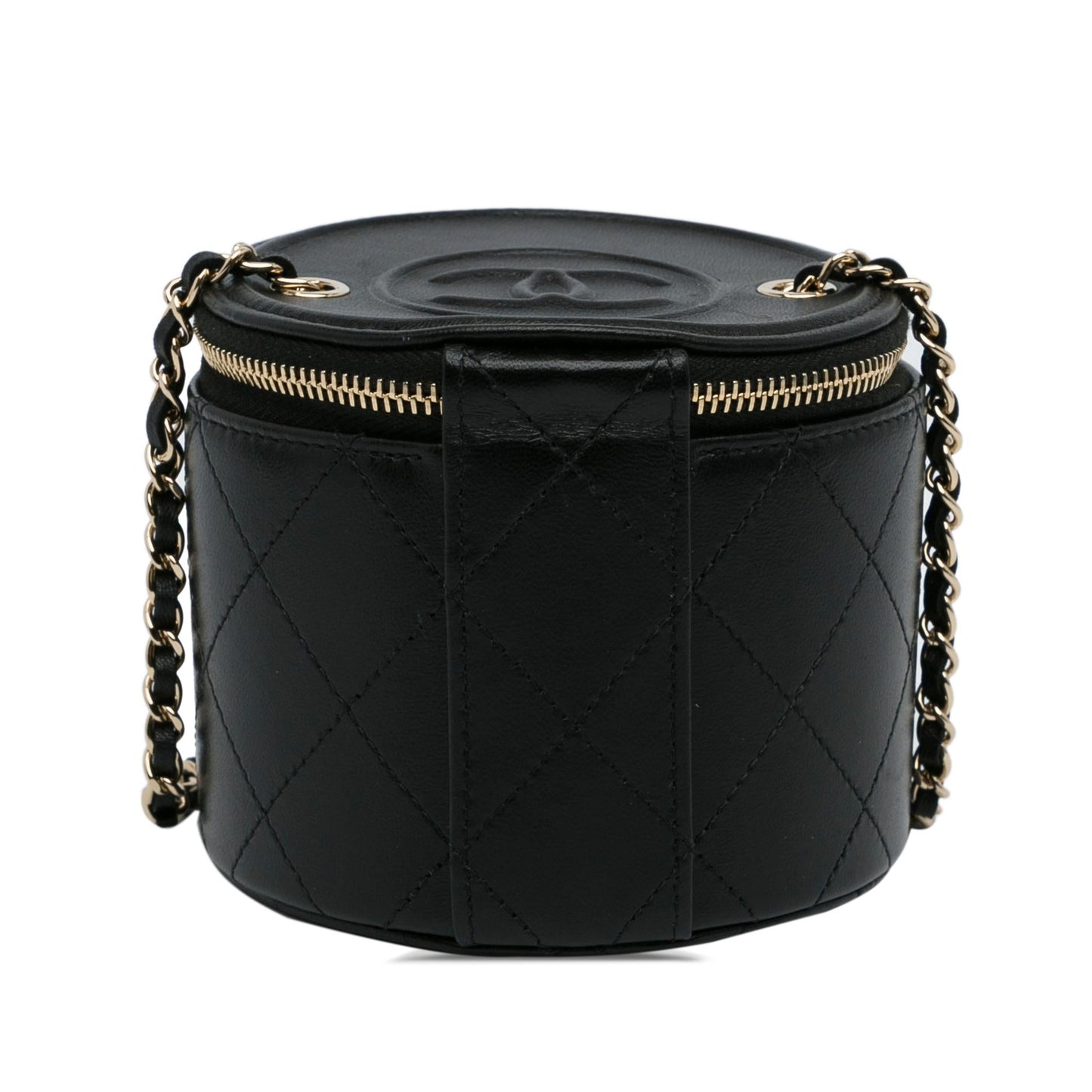Chanel CC Round Vanity Bag (SHG-LYFhA8)