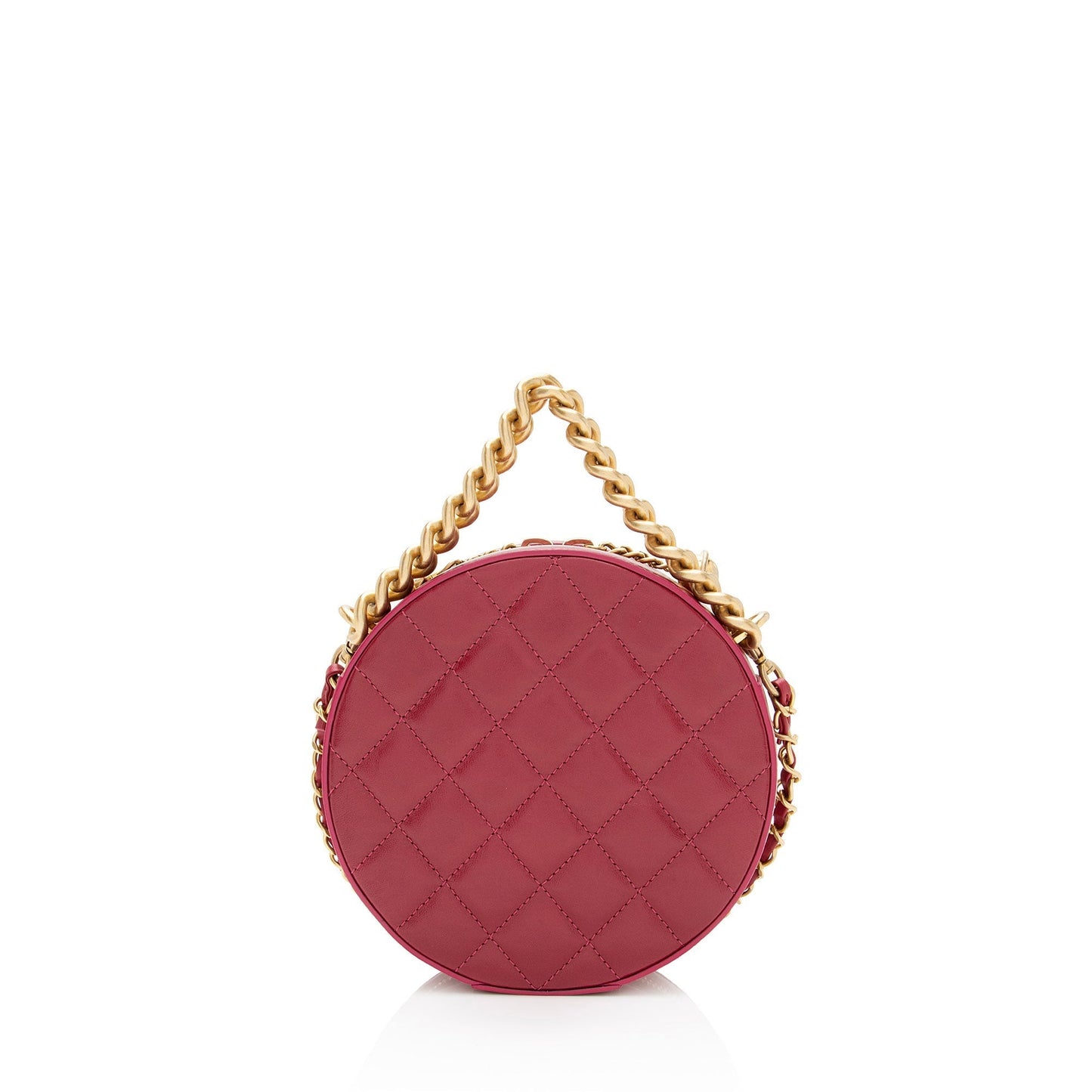 Chanel Calfskin Round As Earth Crossbody (SHF-9uV7Gd)