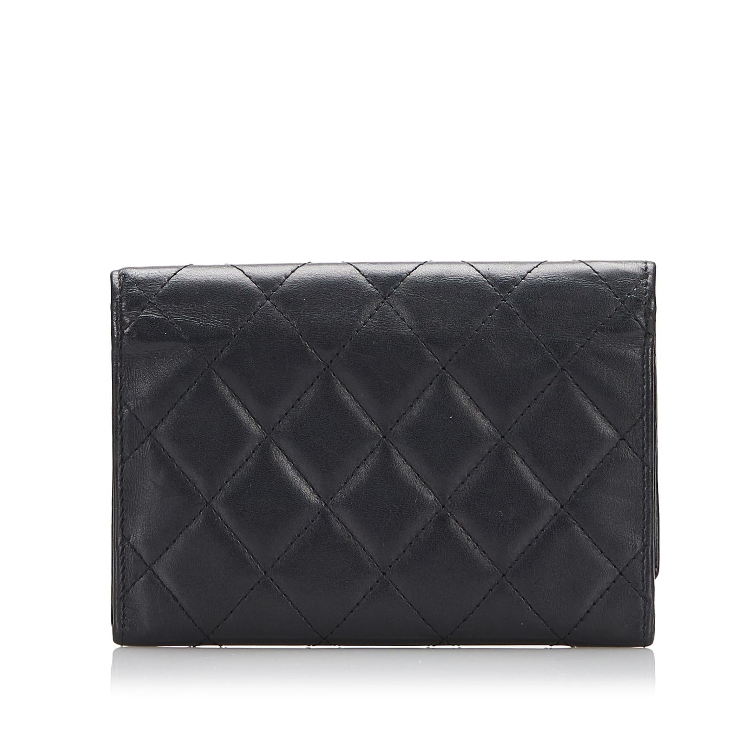 Chanel Cambon Ligne Flap Wallet (SHG-HwZSZR)