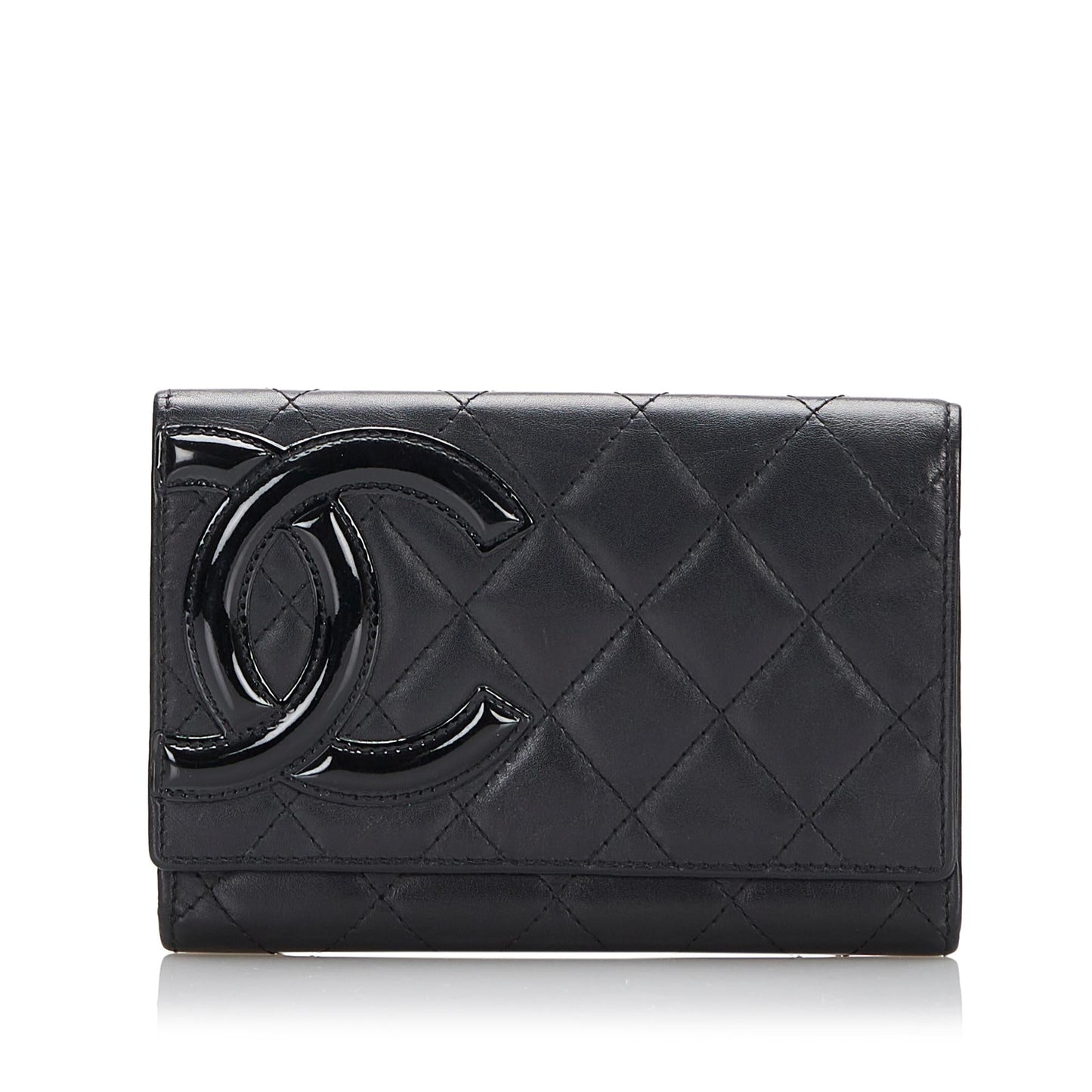 Chanel Cambon Ligne Flap Wallet (SHG-HwZSZR)