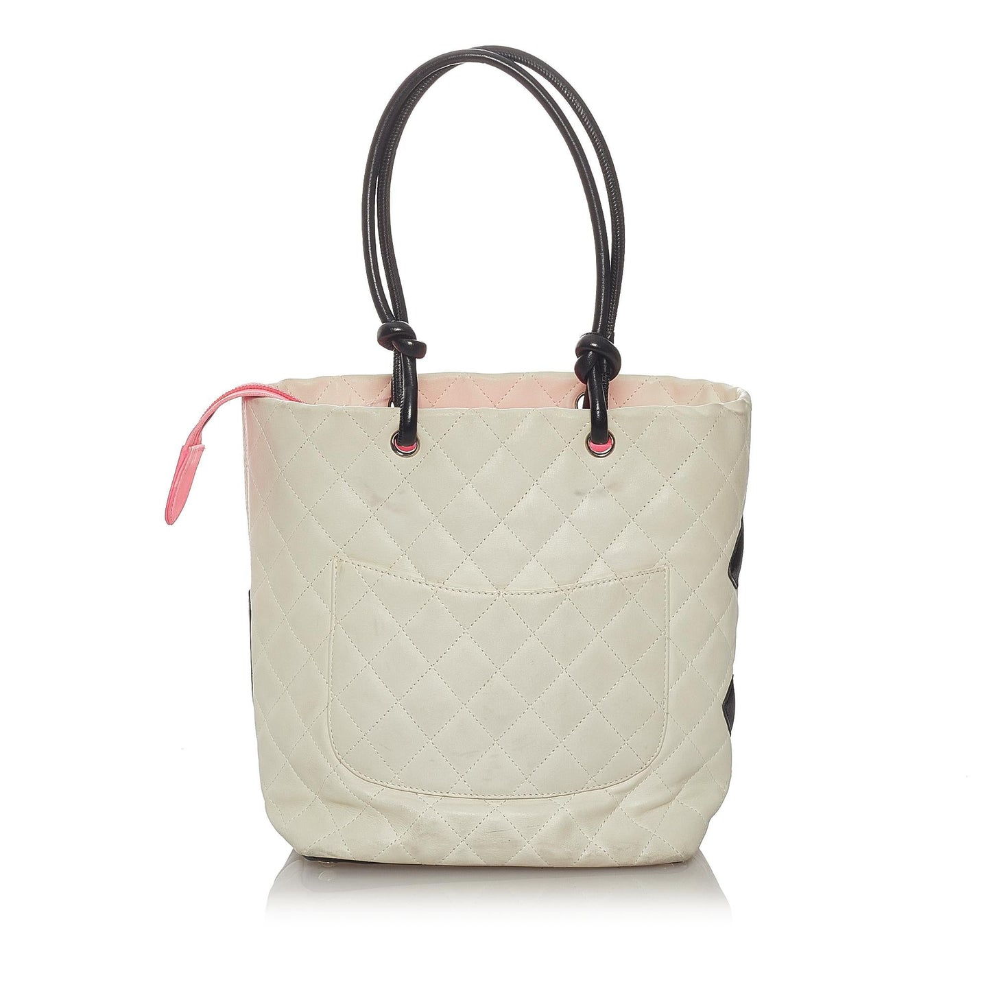 Chanel Cambon Ligne Lambskin Leather Tote Bag (SHG-27559)