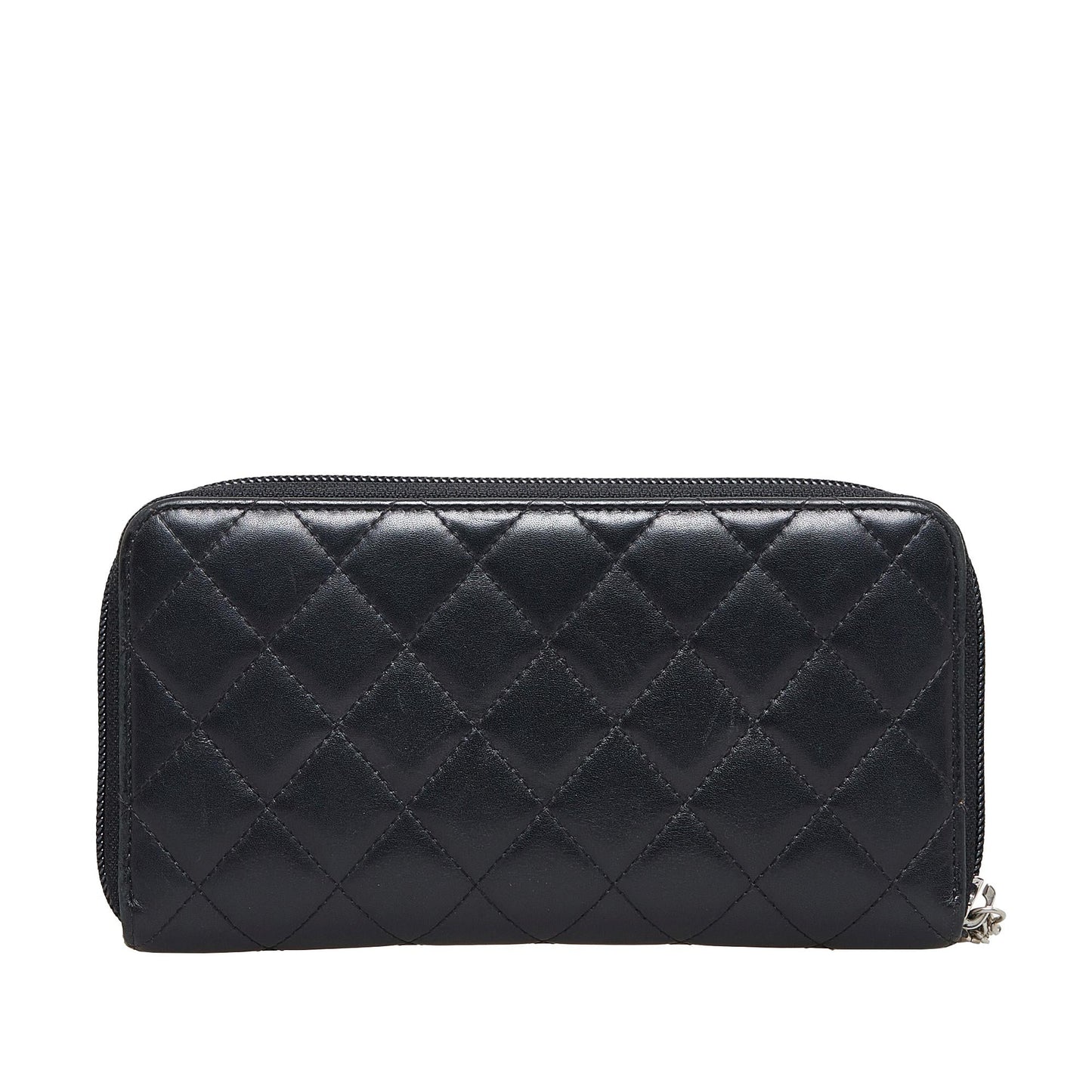 Chanel Cambon Ligne Zip Around Wallet (SHG-yMf4tk)