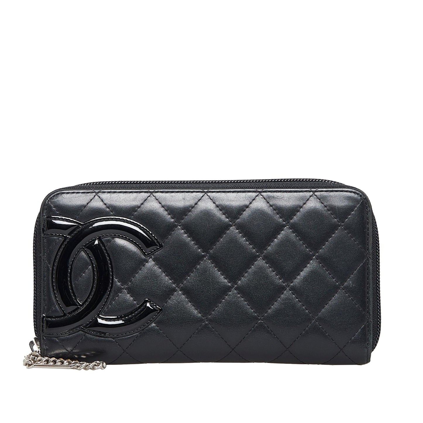 Chanel Cambon Ligne Zip Around Wallet (SHG-yMf4tk)