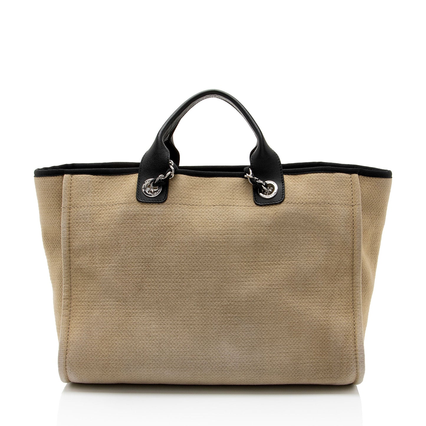 Chanel Canvas Deauville Medium Tote (SHF-SYyjAd)