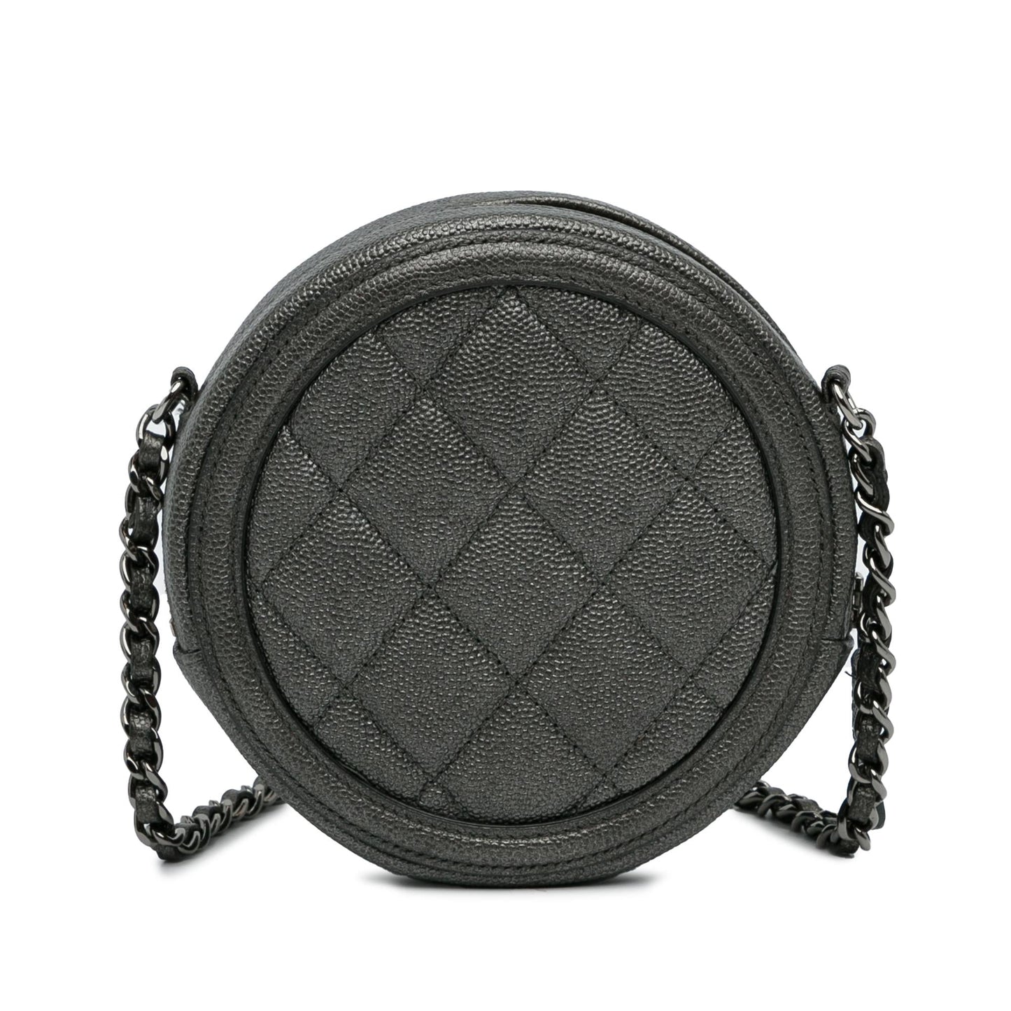 Chanel Caviar CC Filigree Crossbody Bag (SHG-RBldmt)