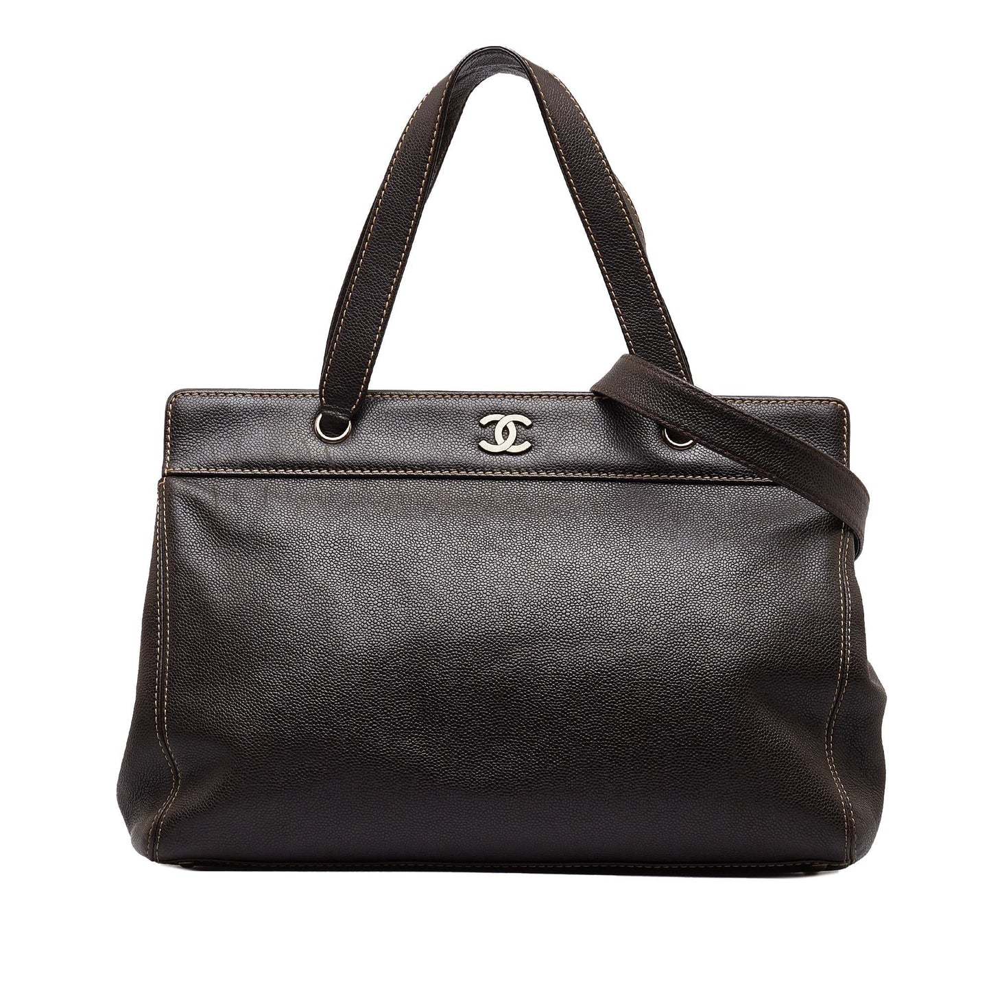 Chanel Caviar Executive Satchel
