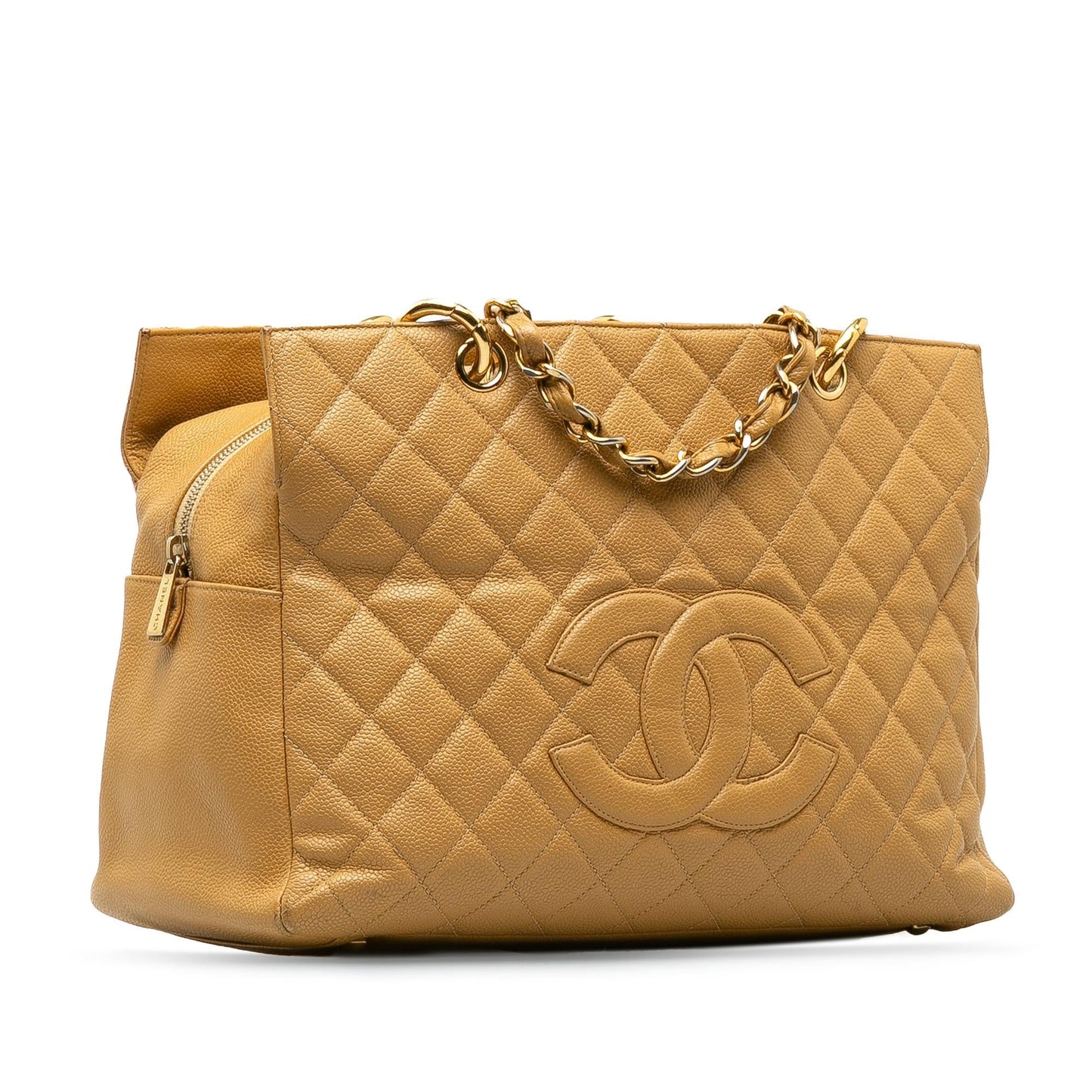 Chanel Caviar Grand Shopping Tote (SHG-ULSTyL)