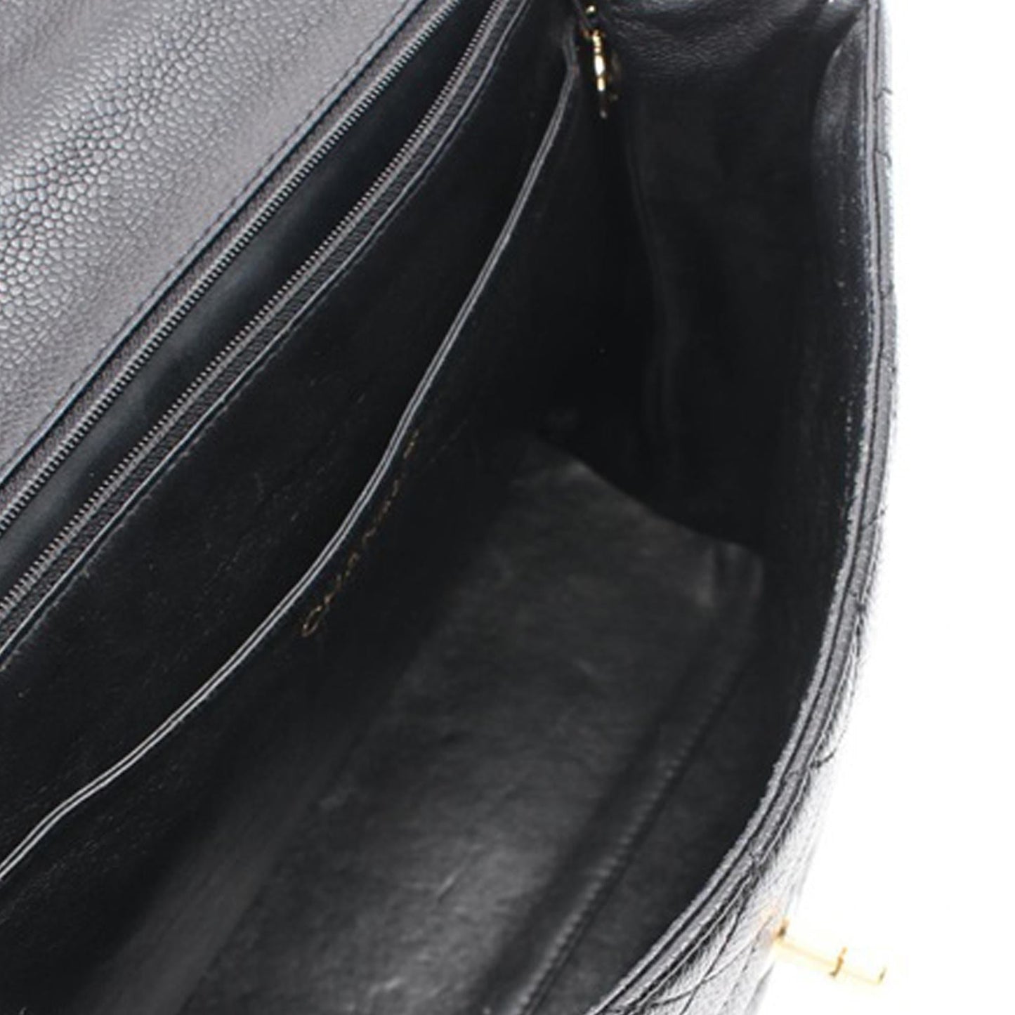 Chanel Caviar Kelly Top Handle Bag (SHG-8nJcqR)