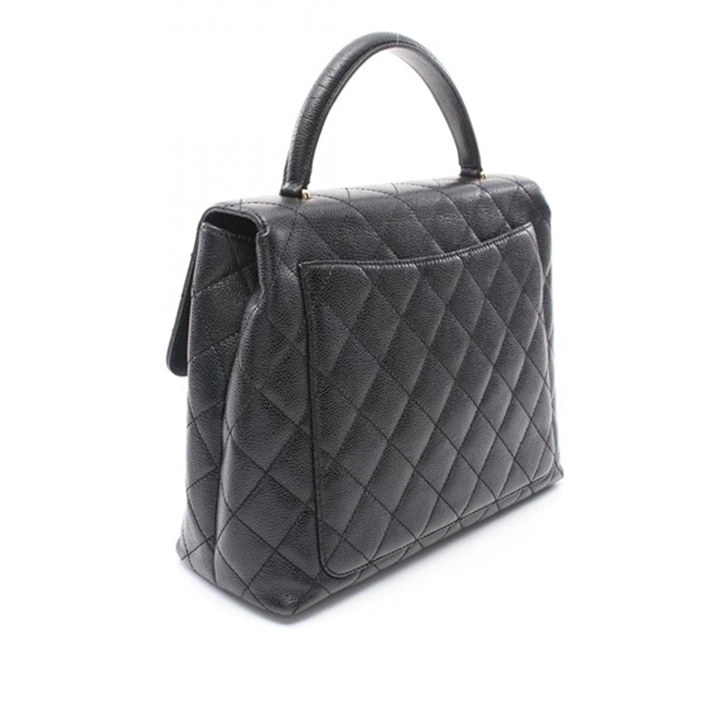 Chanel Caviar Kelly Top Handle Bag (SHG-8nJcqR)