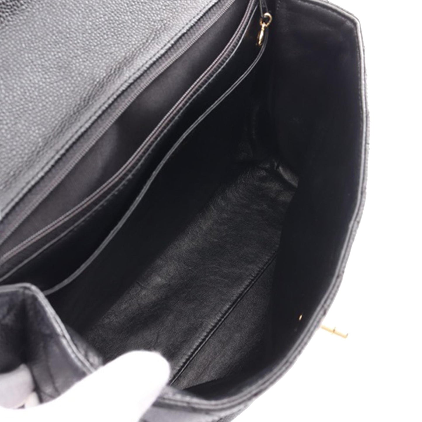Chanel Caviar Kelly Top Handle (SHG-0u5l7v)