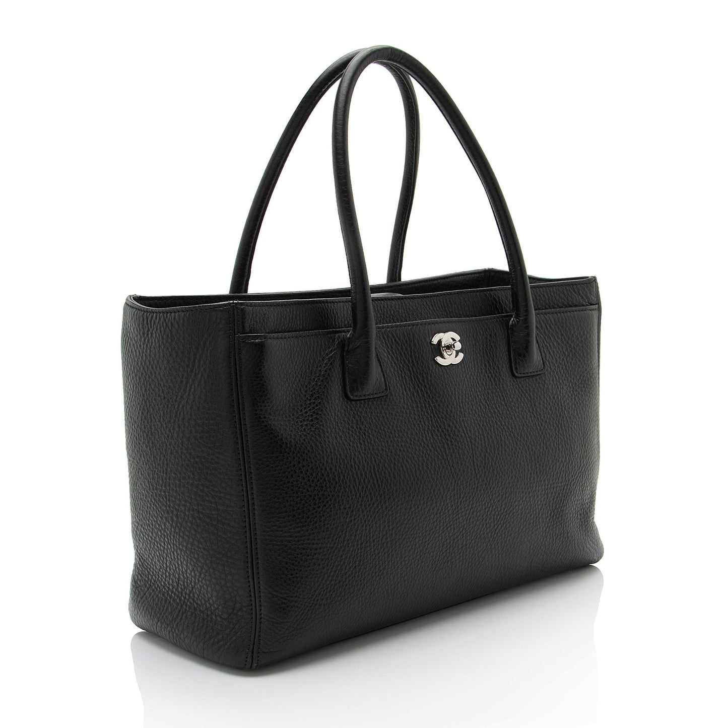Chanel Caviar Leather Cerf Classic Executive Tote (SHF-heYZTv)