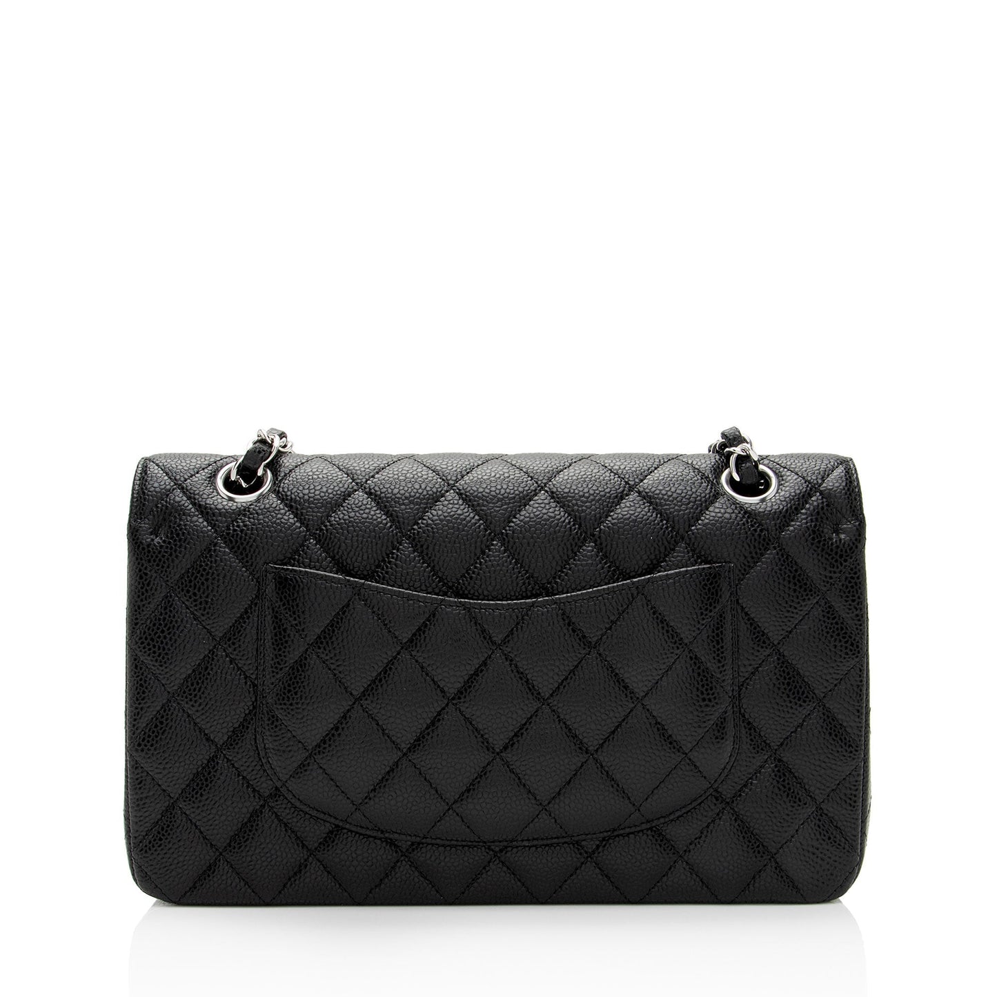 Chanel Caviar Leather Classic Medium Double Flap Bag
