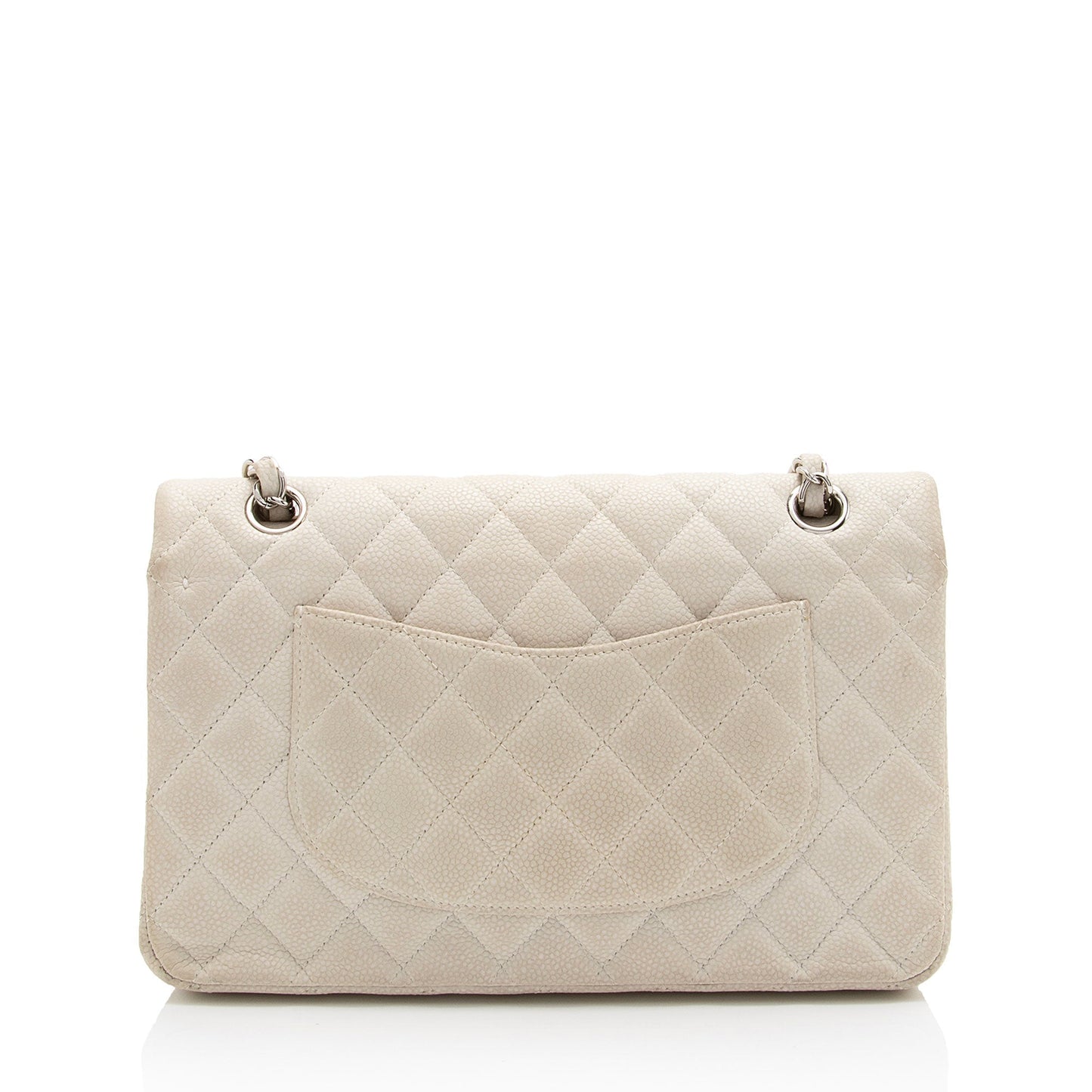 Chanel Caviar Leather Classic Medium Double Flap Bag (SHF-6uLdtF)