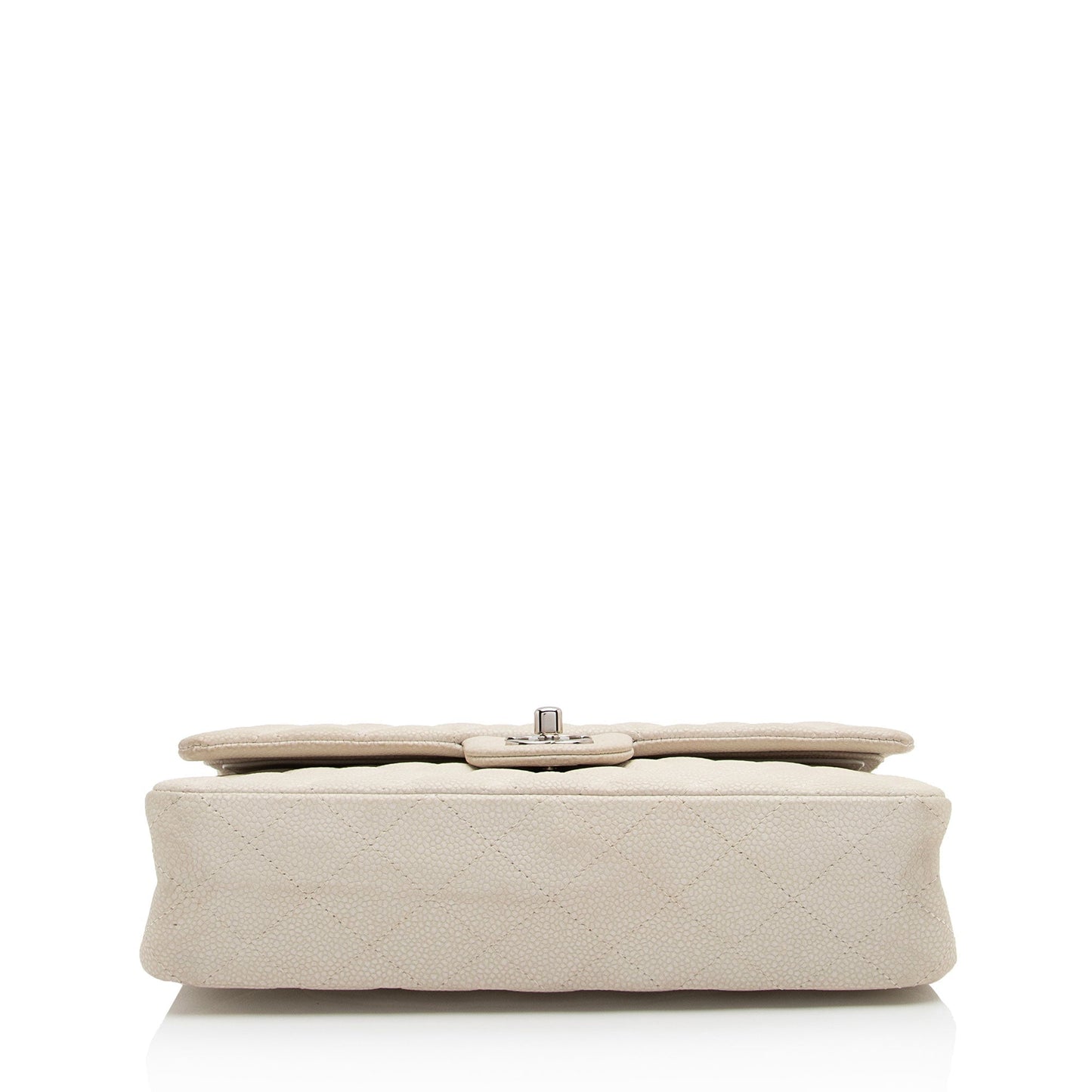 Chanel Caviar Leather Classic Medium Double Flap Bag (SHF-6uLdtF)