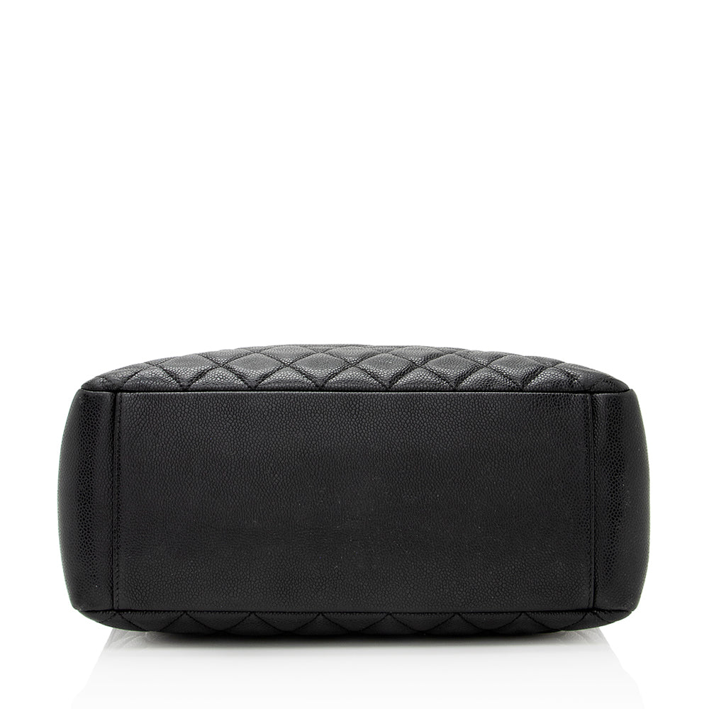 Chanel Caviar Leather Grand Shopping Tote (SHF-21624)