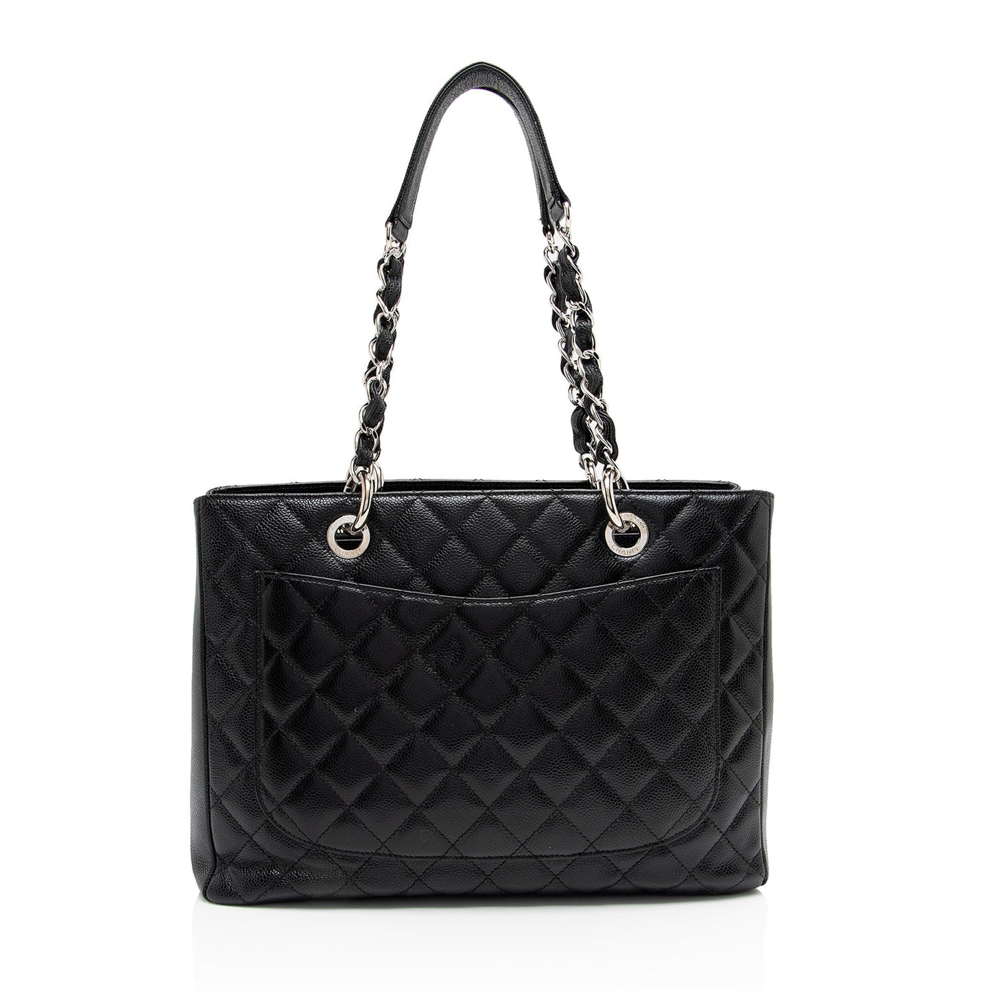 Chanel Caviar Leather Grand Shopping Tote