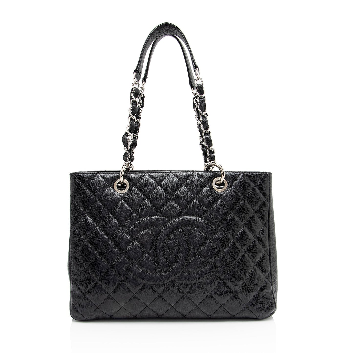 Chanel Caviar Leather Grand Shopping Tote