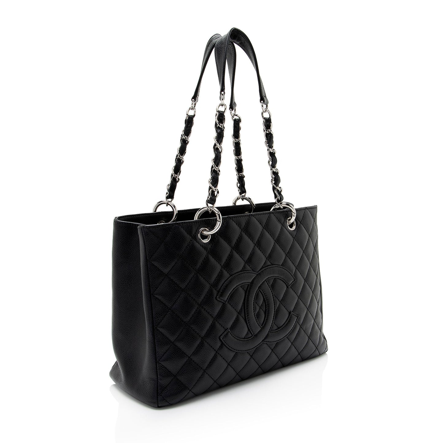 Chanel Caviar Leather Grand Shopping Tote (SHF-eUITwo)