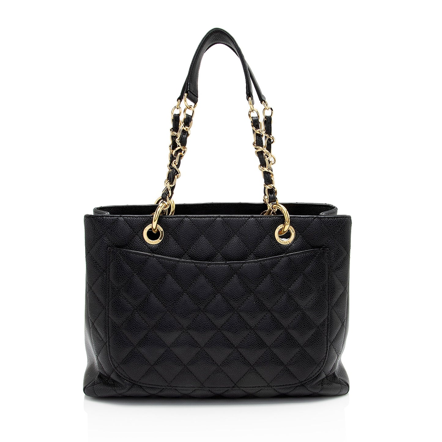 Chanel Caviar Leather Grand Shopping Tote (SHF-vlmDO8)