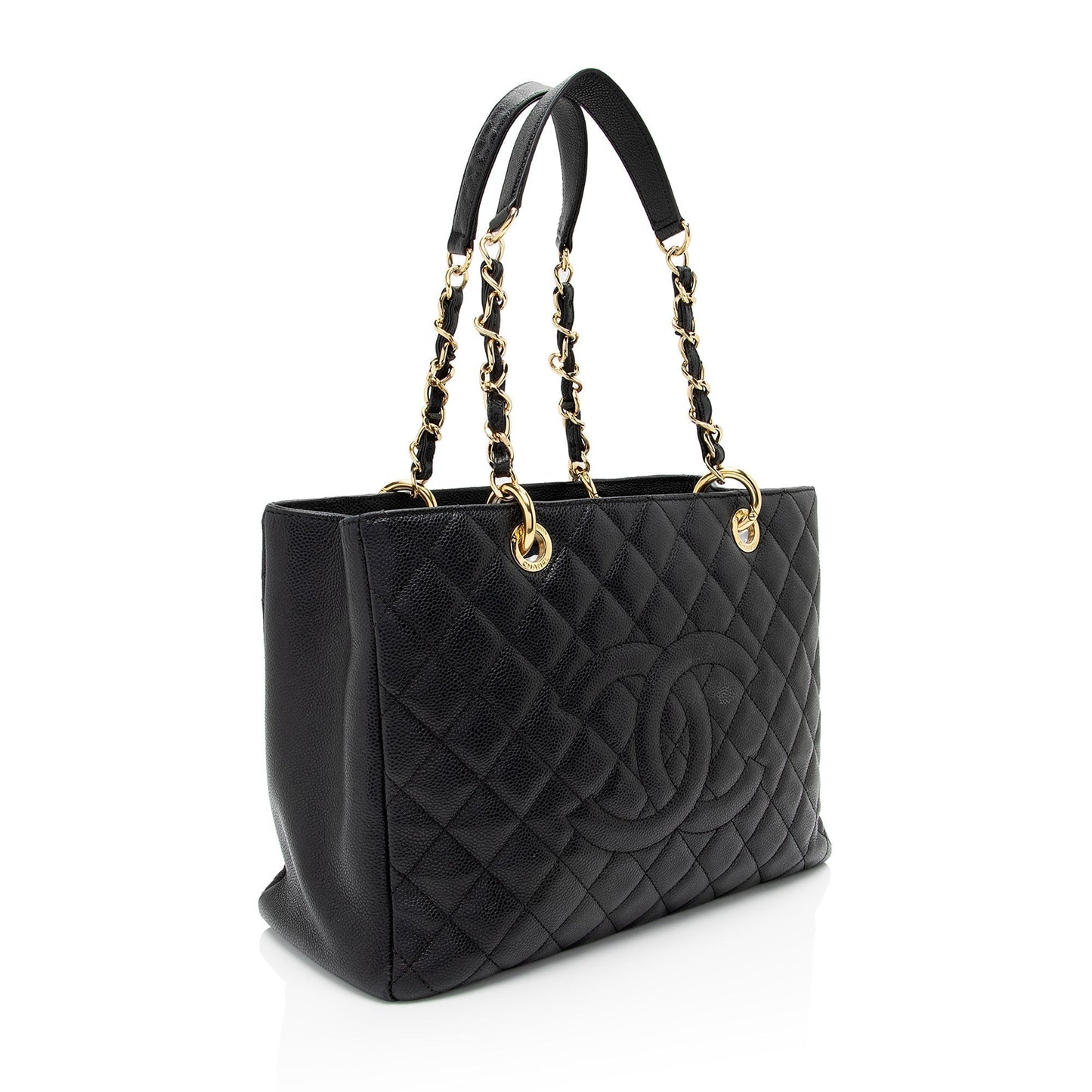 Chanel Caviar Leather Grand Shopping Tote (SHF-vlmDO8)