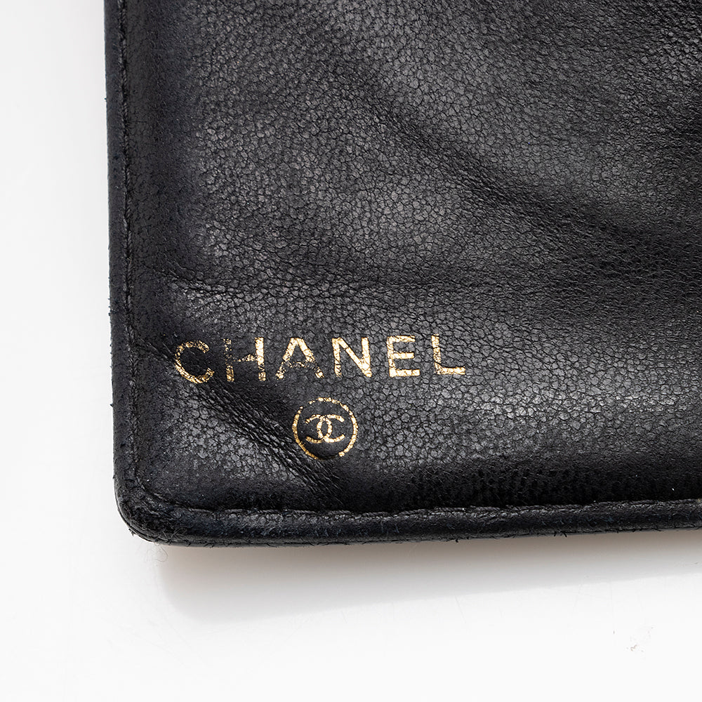 Chanel Caviar Leather Timeless French Purse Wallet (SHF-19020)